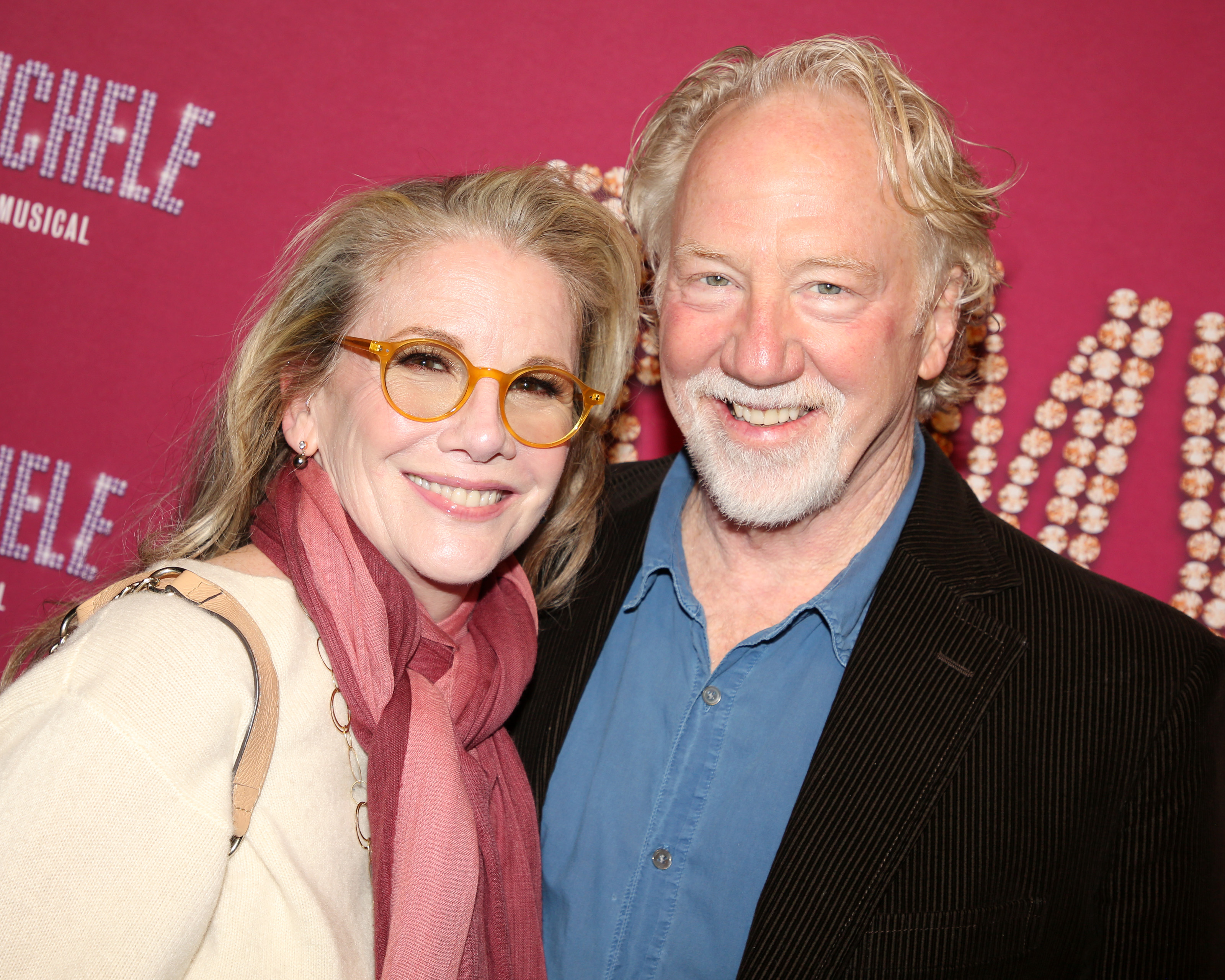 Melissa Gilbert and Timothy Busfield pose at the opening night of "Romy & Michele: The Musical" in New York City on October 27, 2025 | Source: Getty Images