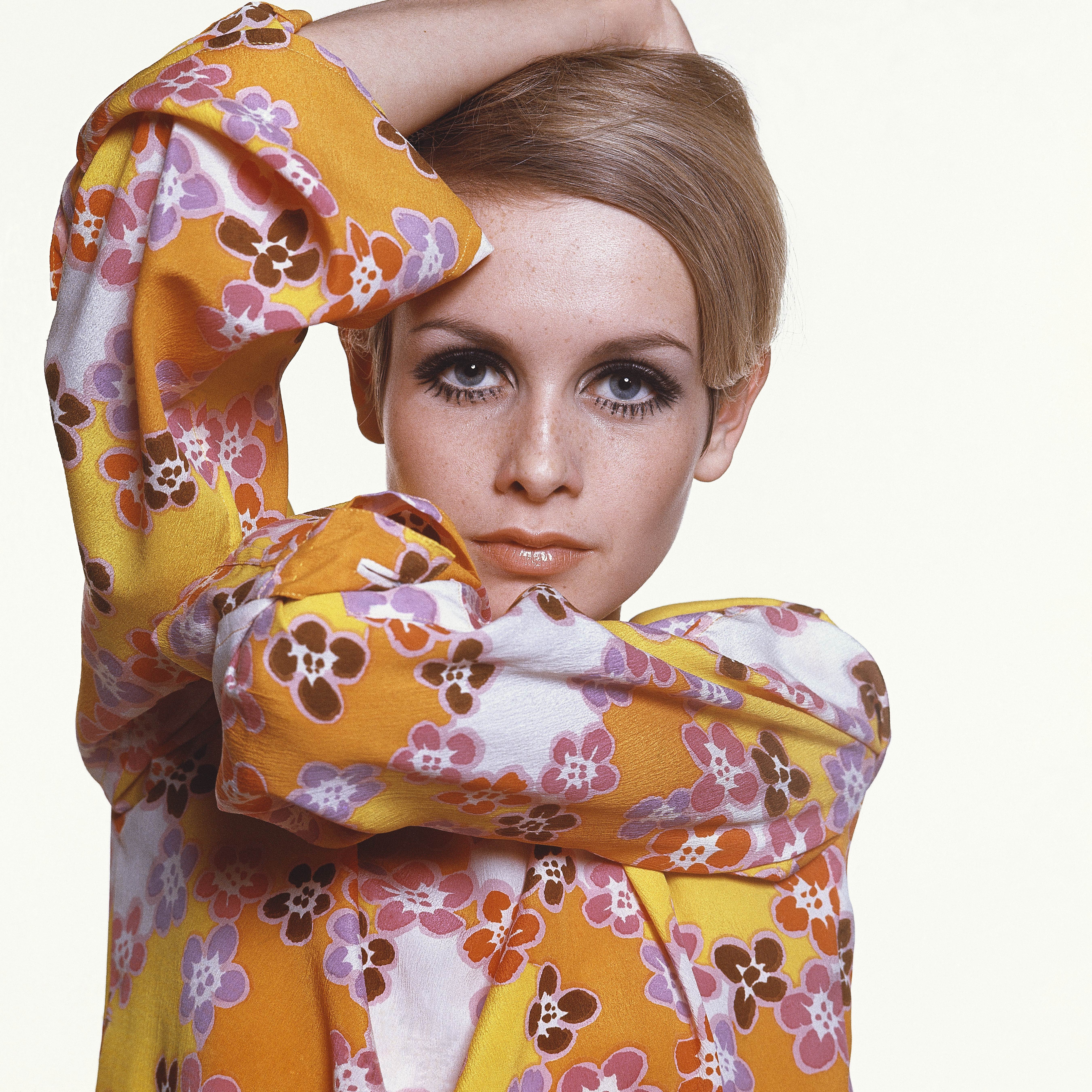 Twiggy for Vogue circa 1967 | Source: Getty Images
