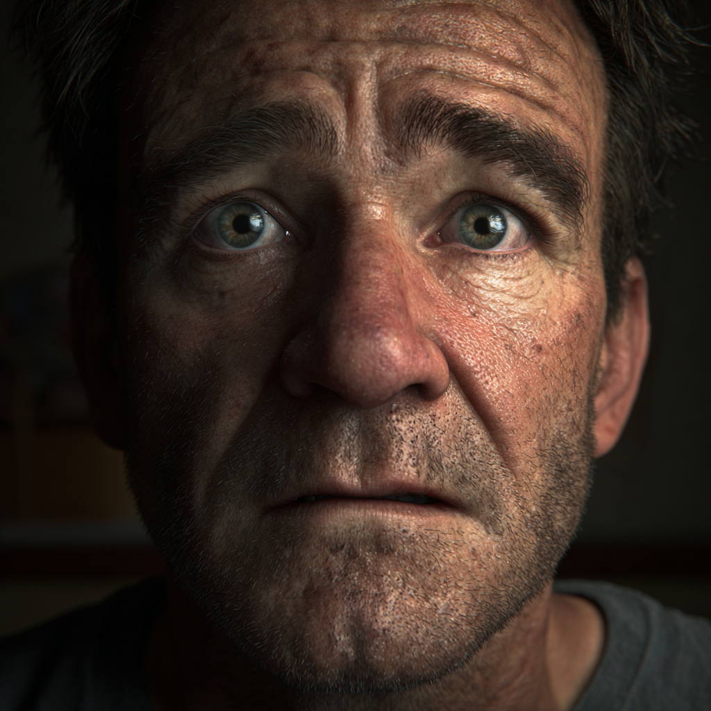A shaken man | Source: Midjourney