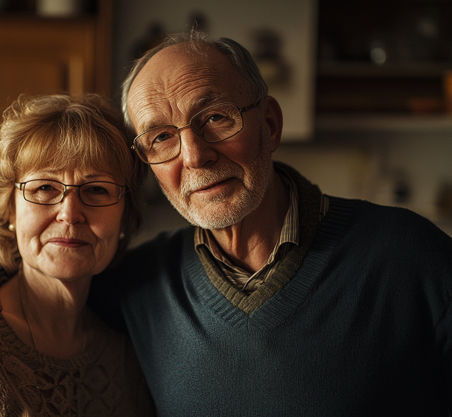 A couple in their home | Source: Midjourney