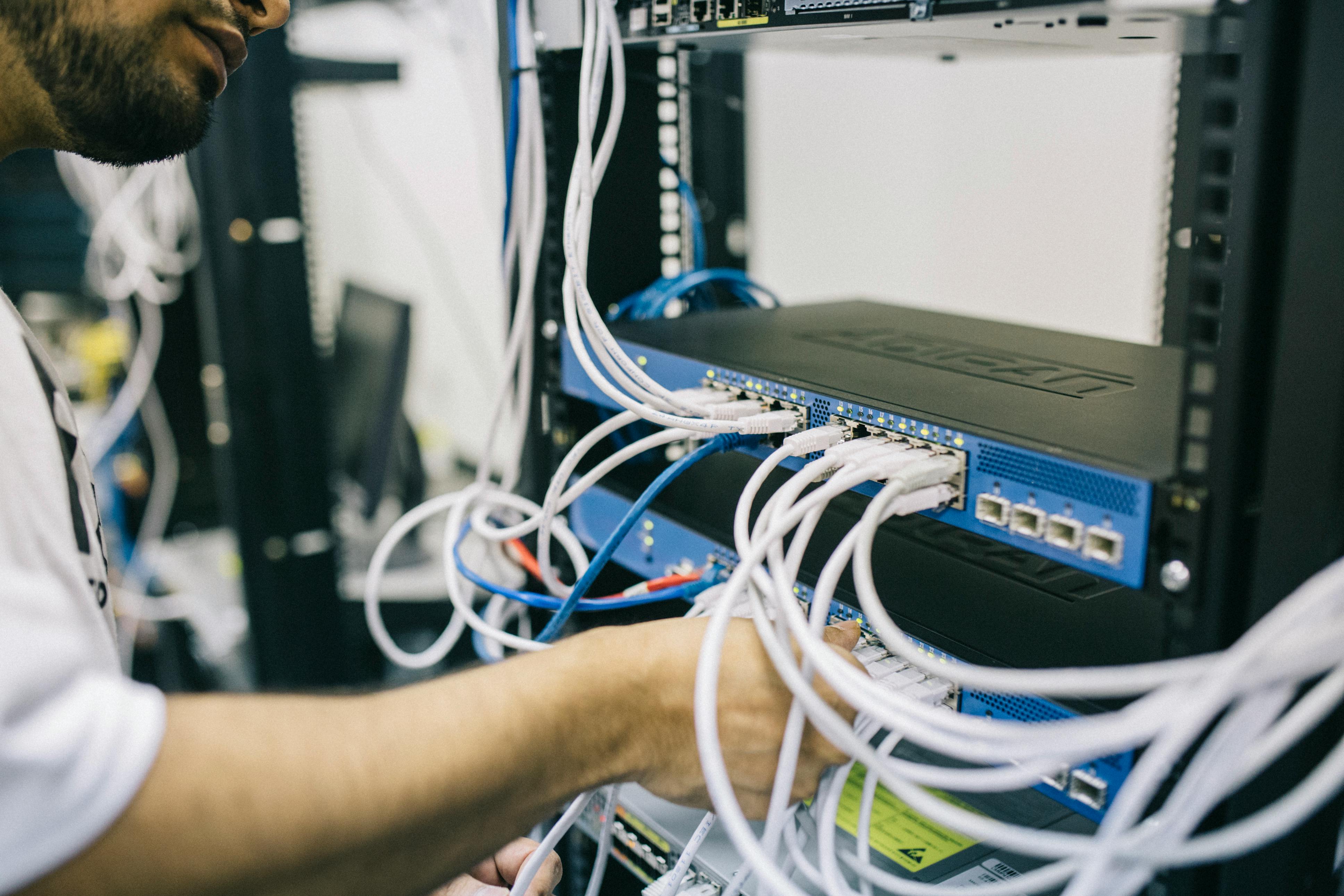 Someone busy with servers | Source: Pexels