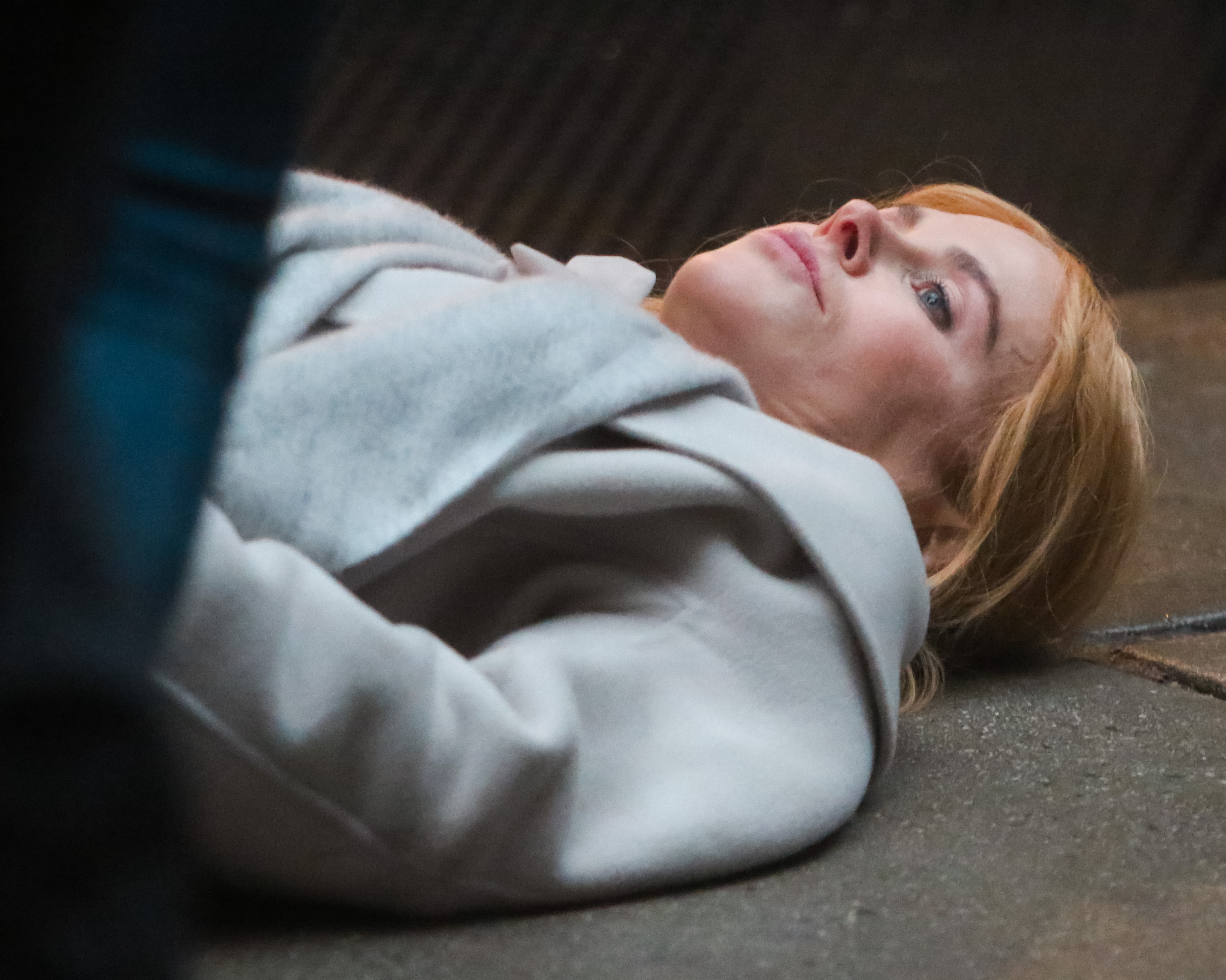 Nicole Kidman on the set of "Baby Girl" on February 28, 2024 in New York City | Source: Getty Images