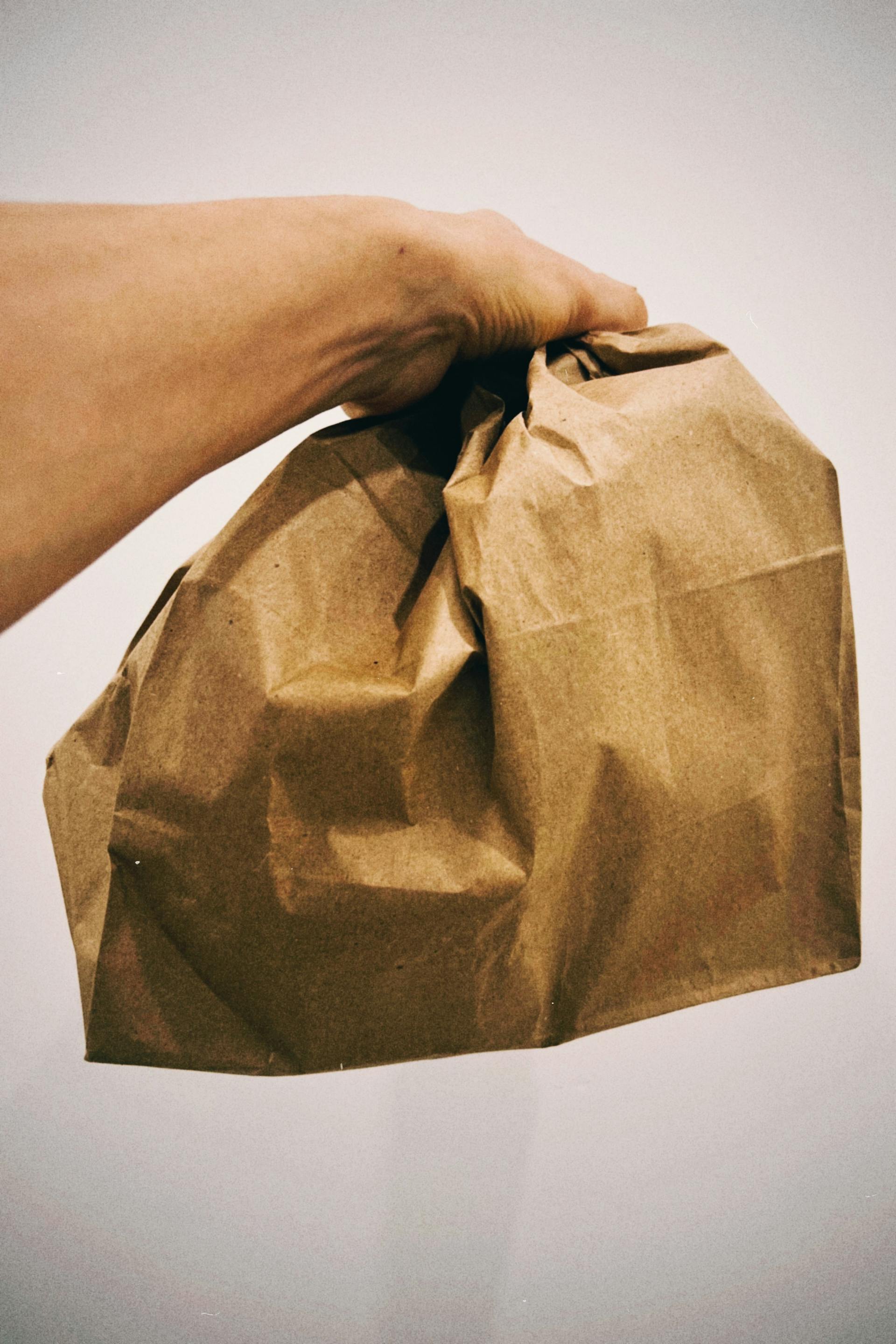 A person holding a brown paper bag | Source: Pexels
