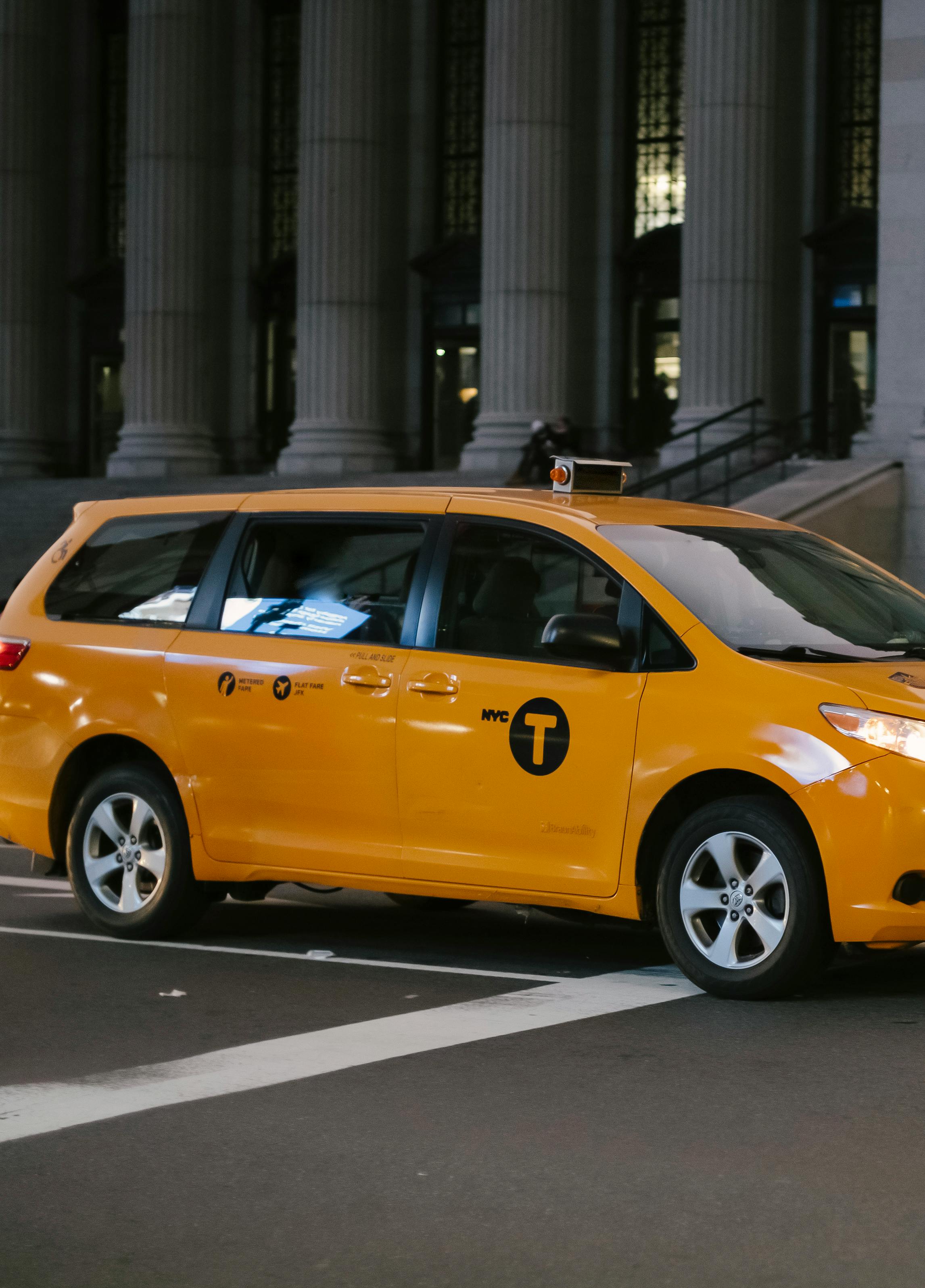 A yellow cab on the road | Source: Pexels