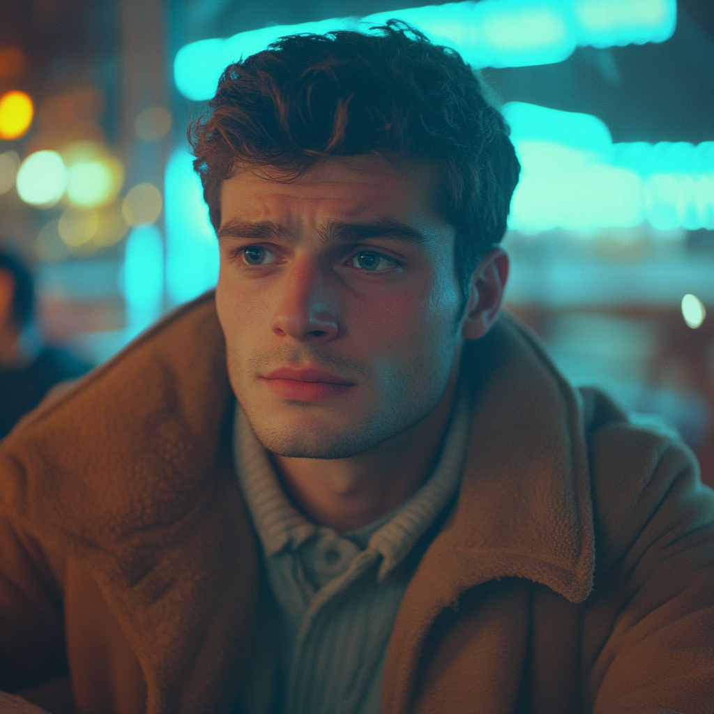 A man sitting in a bar | Source: Midjourney