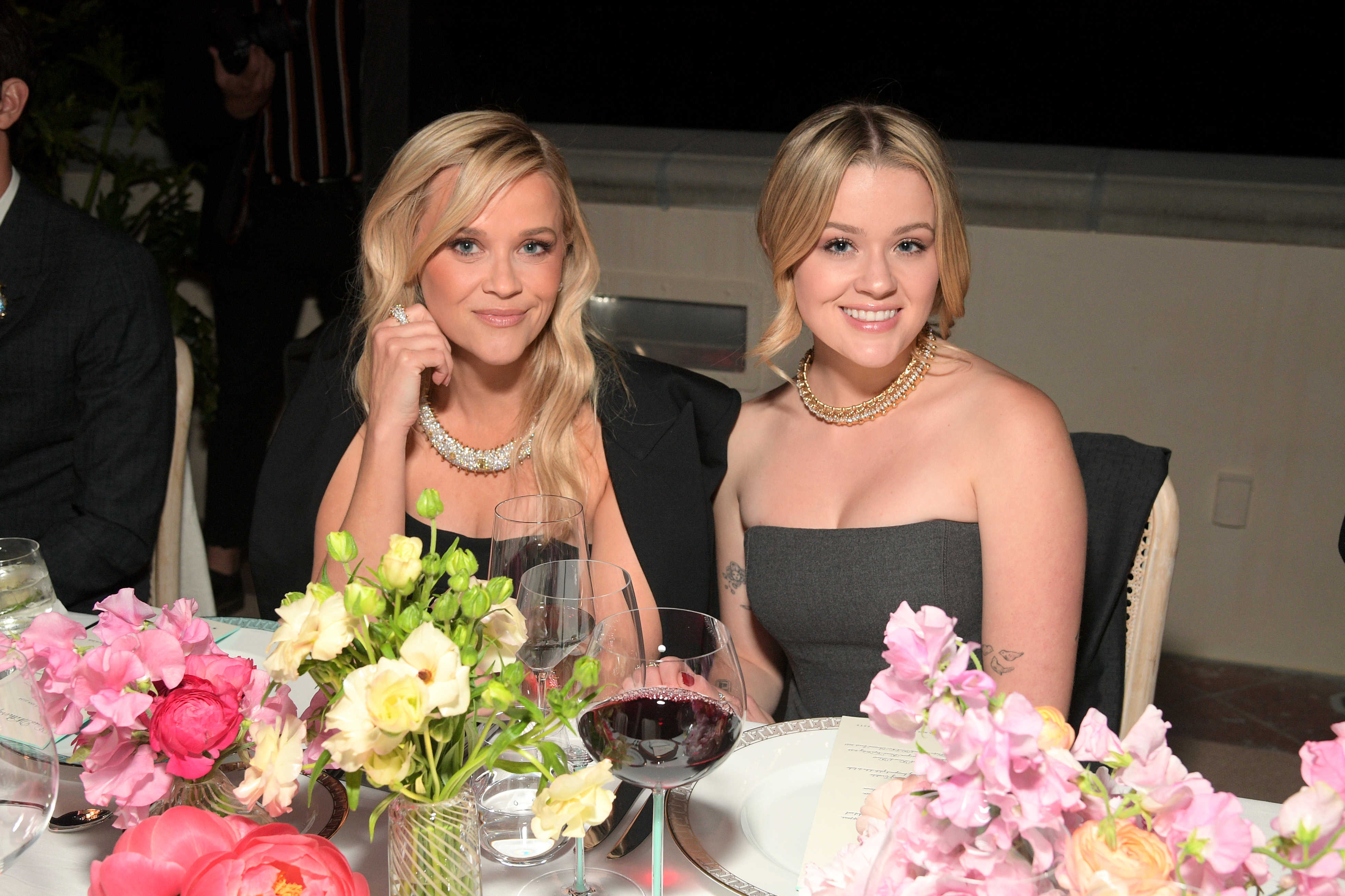 Reese Witherspoon and Ava Phillippe attend the Tiffany & Co. Celebration of the launch of Blue Book 2024: Tiffany Céleste at The Beverly Estate on April 25, 2024 in Beverly Hills, California. | Source: Getty Images