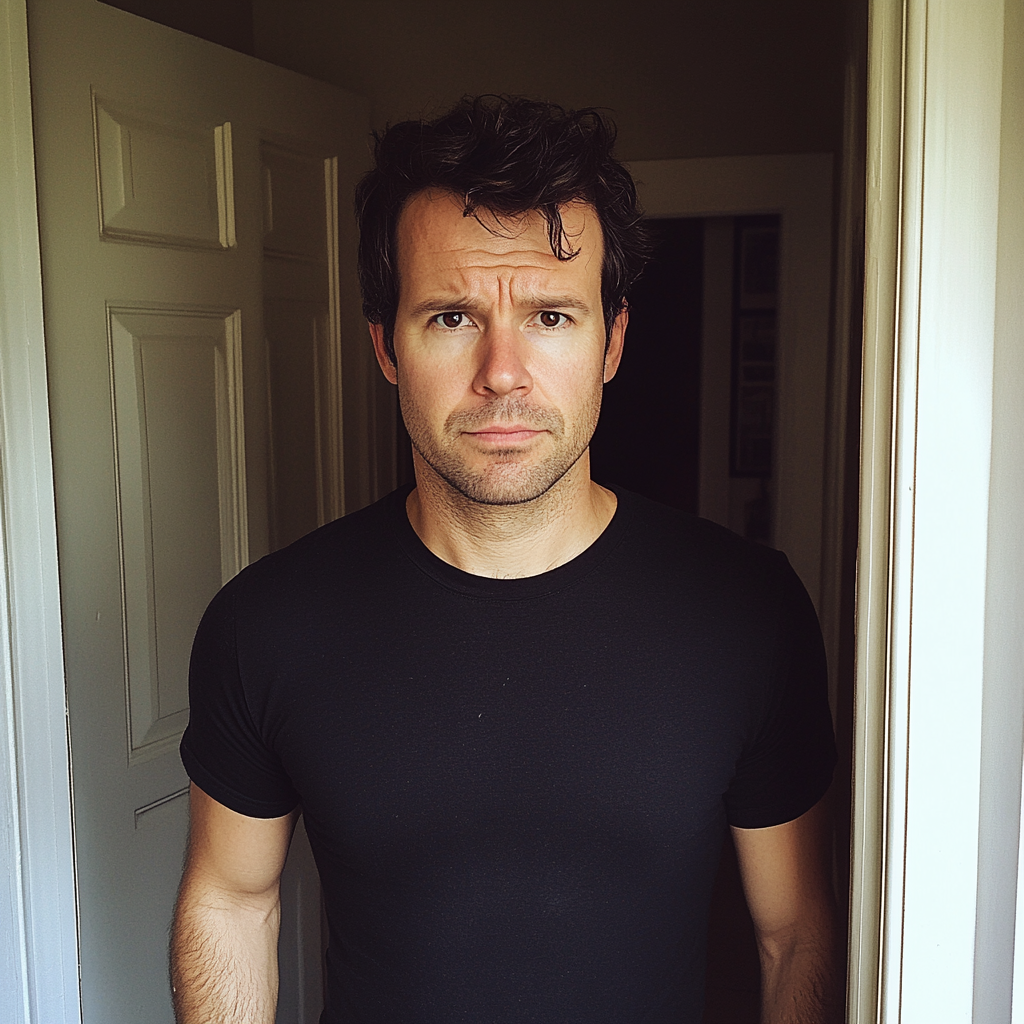 A frowning man | Source: Midjourney