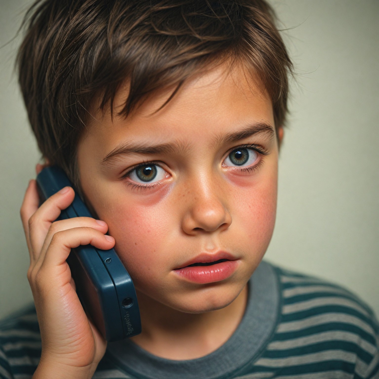 Arthur making a desperate phone call to his father | Source: Midjourney