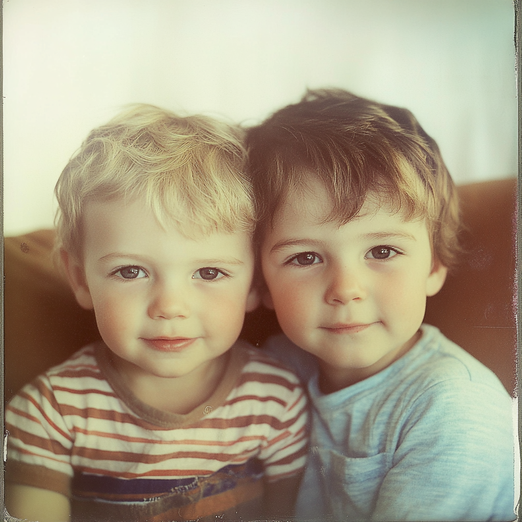 Two little boys | Source: Midjourney