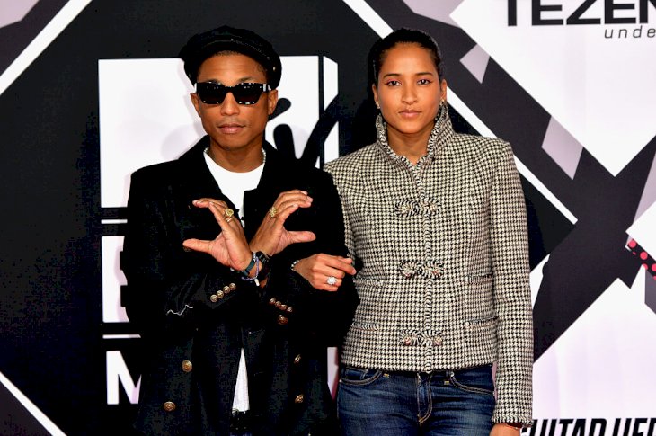  Pharrell Williams and his wife attend the MTV EMA's 2015 at the Mediolanum Forum on October 25, 2015, in Milan, Italy. | Photo: Getty Images