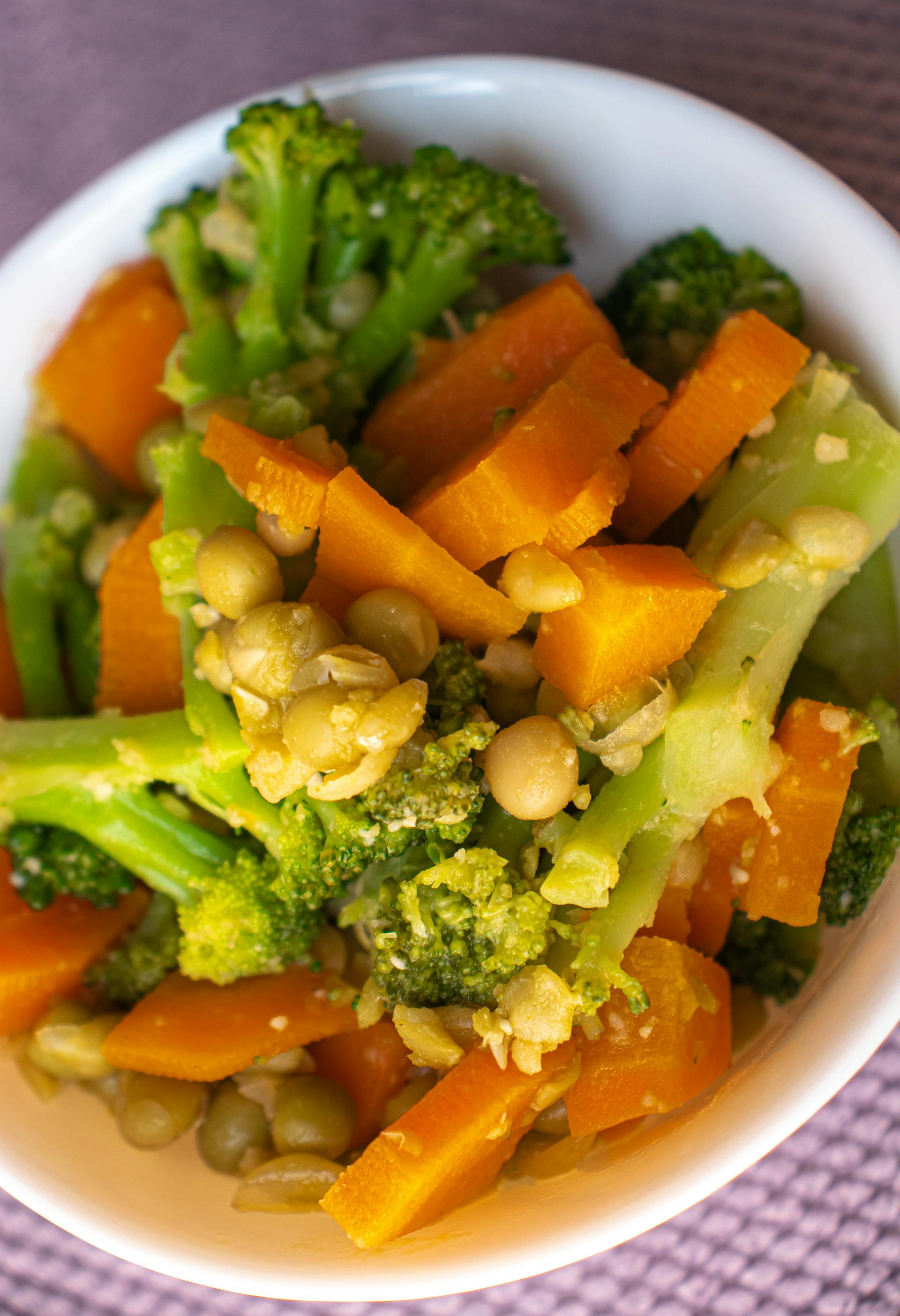 Steamed vegetables | Source: Pexels
