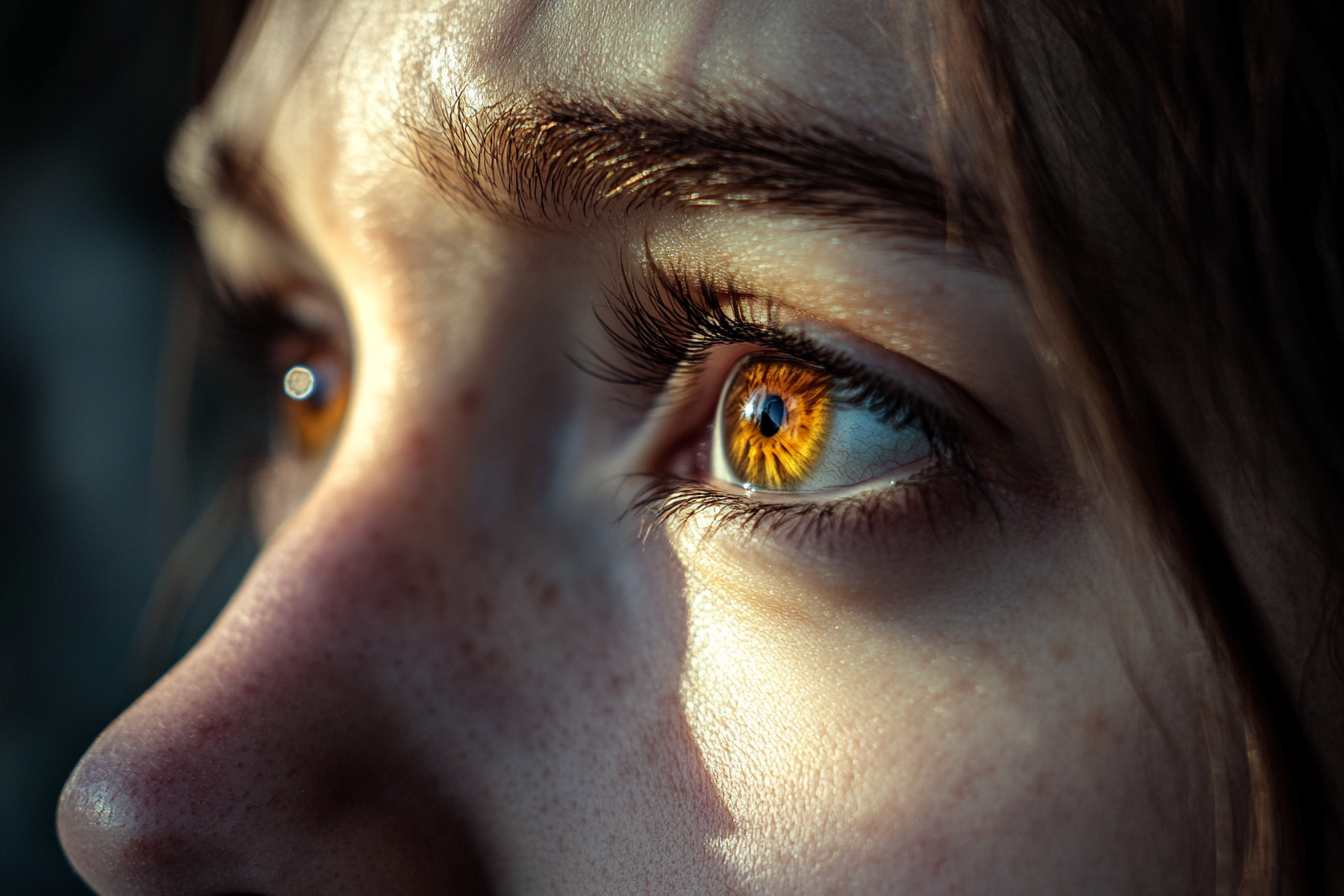 Close up of a woman's eyes | Source: Midjourney