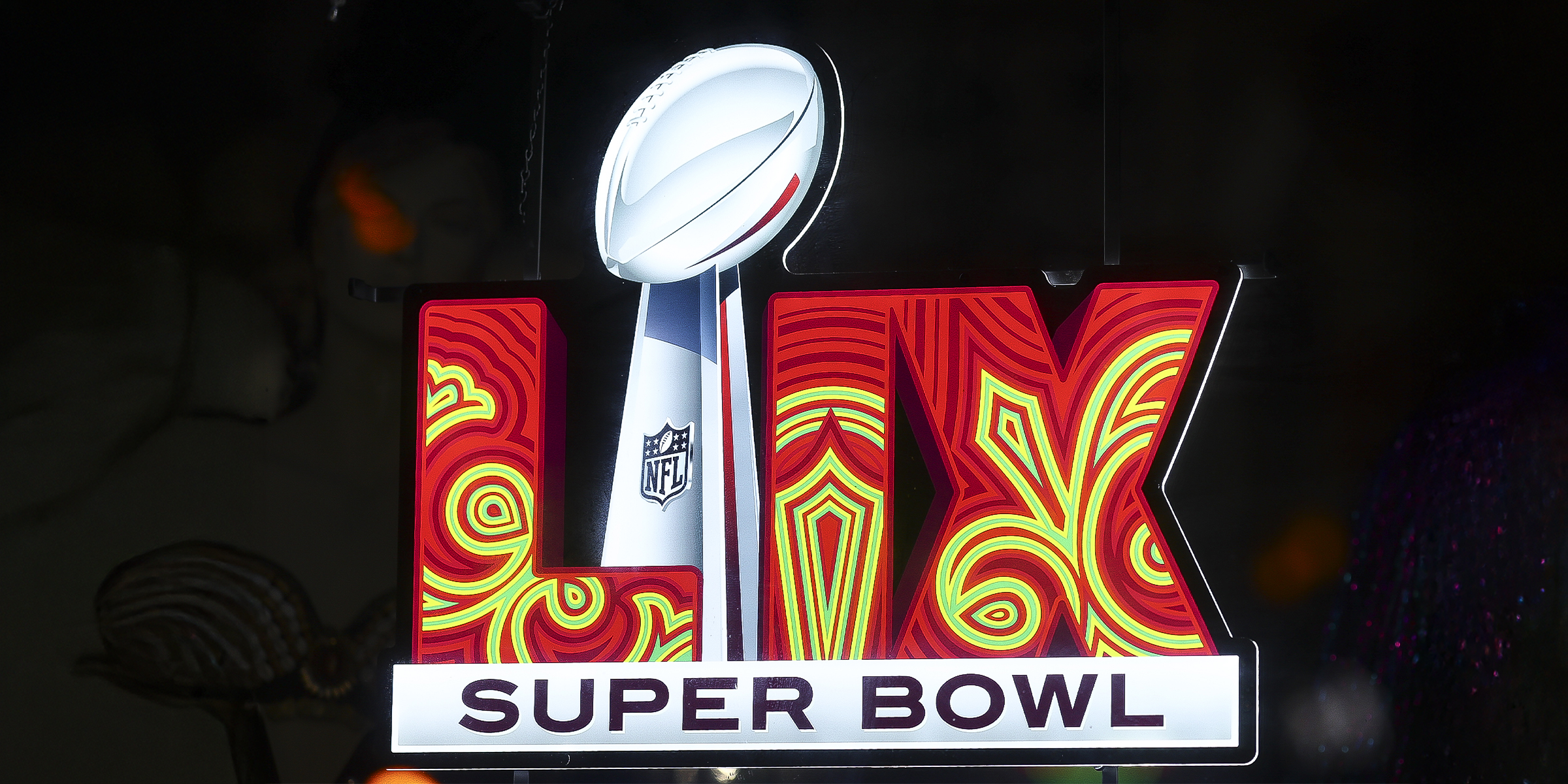 Super Bowl LIX signage. | Source: Getty Images