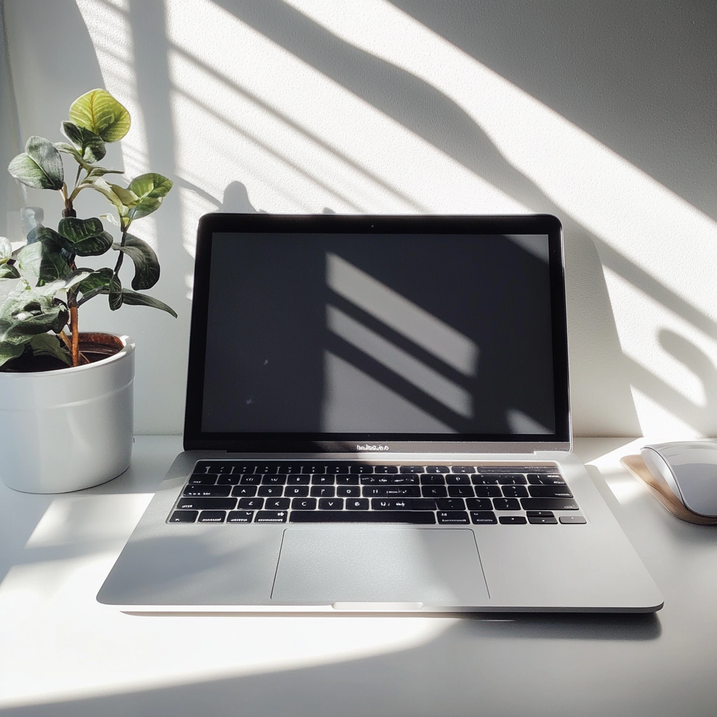 A laptop on a table | Source: Midjourney