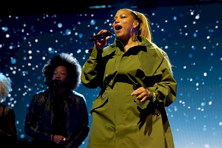 Queen Latifah performs during 2020 State Farm All-Star Saturday Night at United Center on February 15, 2020 in Chicago, Illinois. | Photo by Kevin Mazur/Getty Images