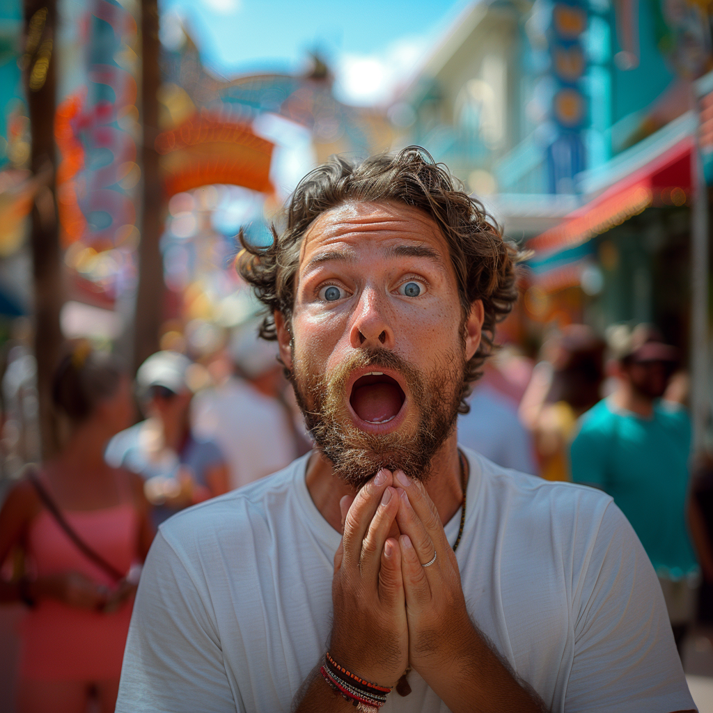 A shocked man | Source: Midjourney