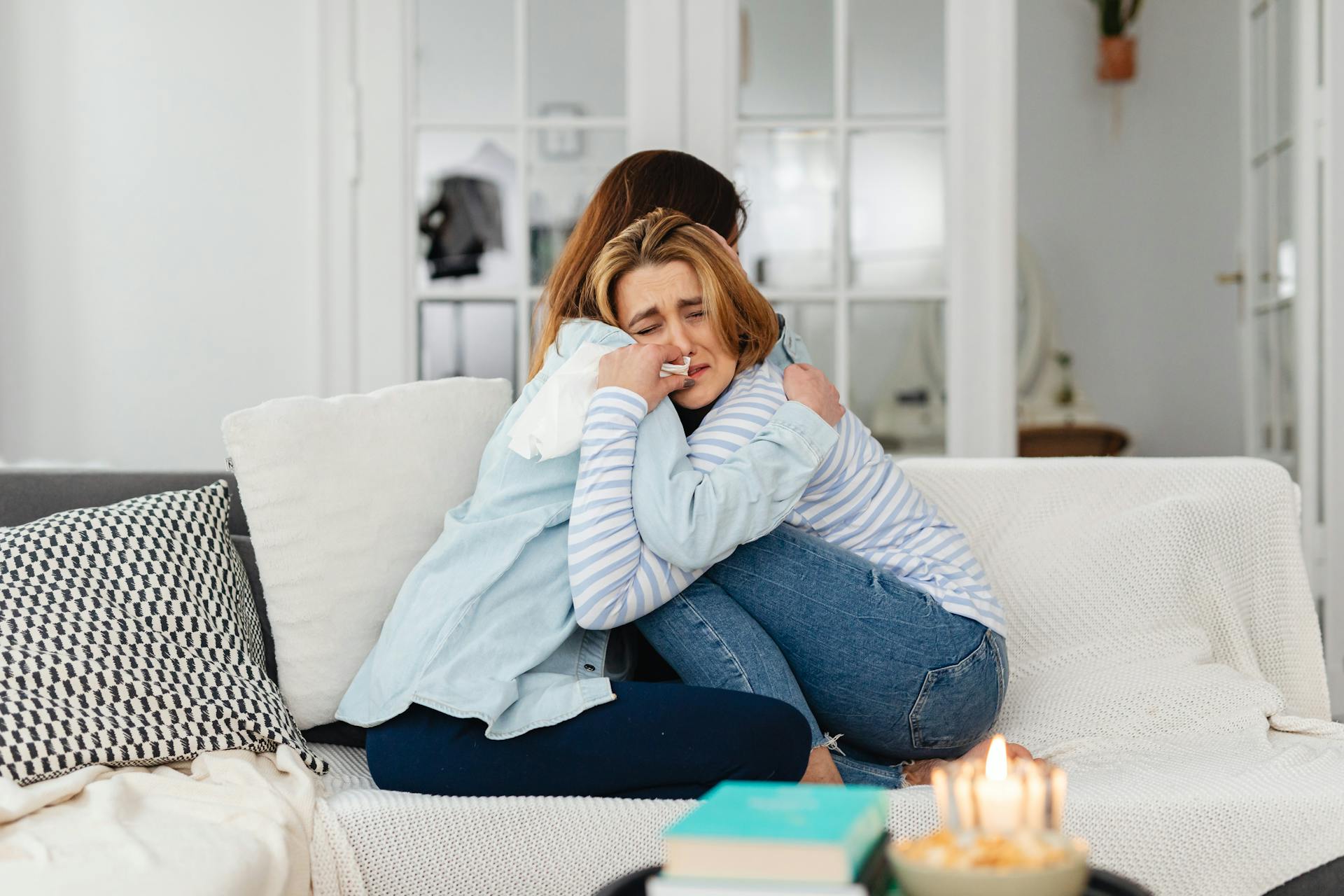 My Stepfather Told My Mom She Didn't Need Pretty Clothes Anymore – It Was His Biggest Mistake 19 An emotional mother and daughter hugging | Source: Pexels