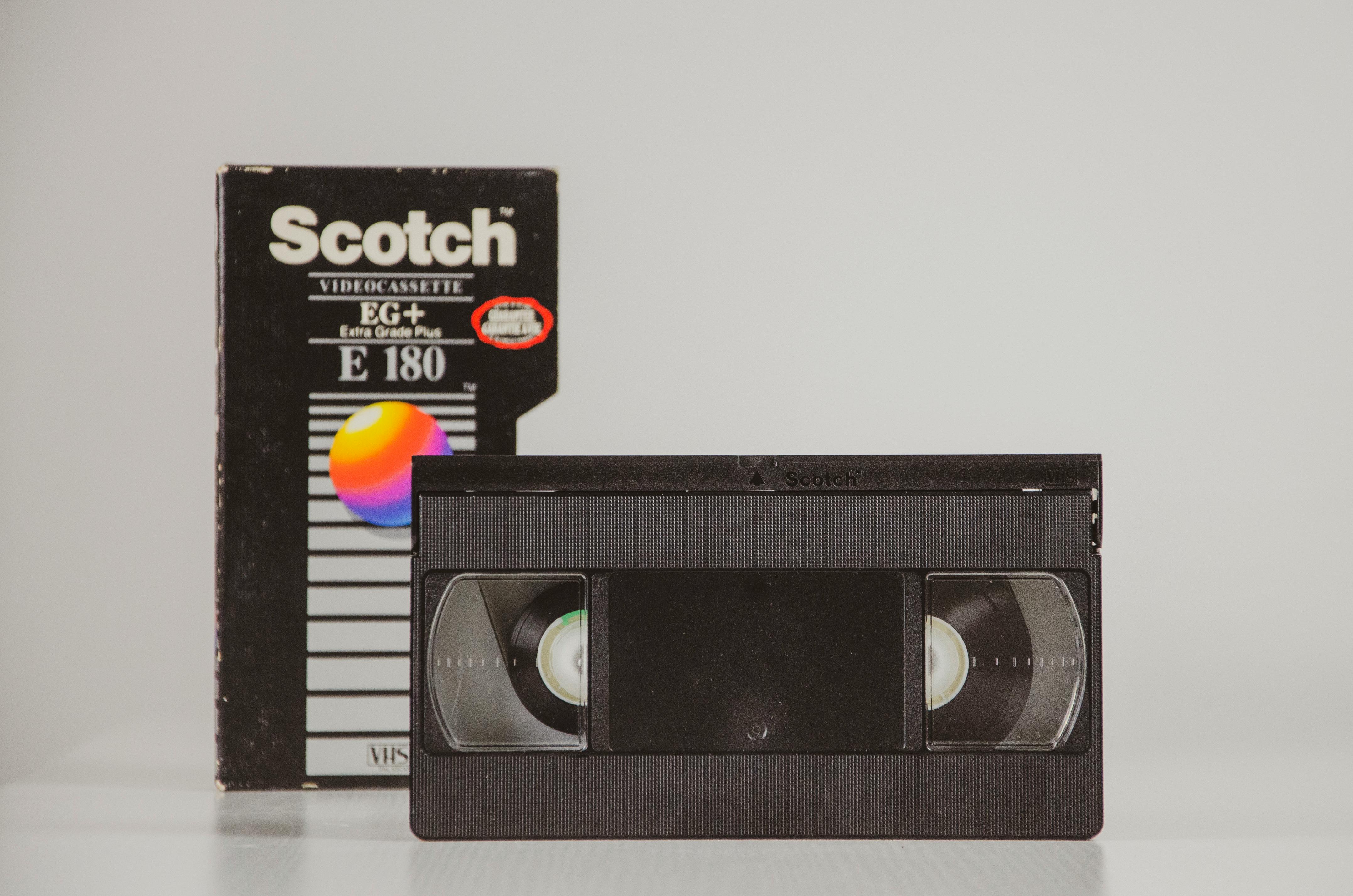 A VHS tape | Source: Pexels