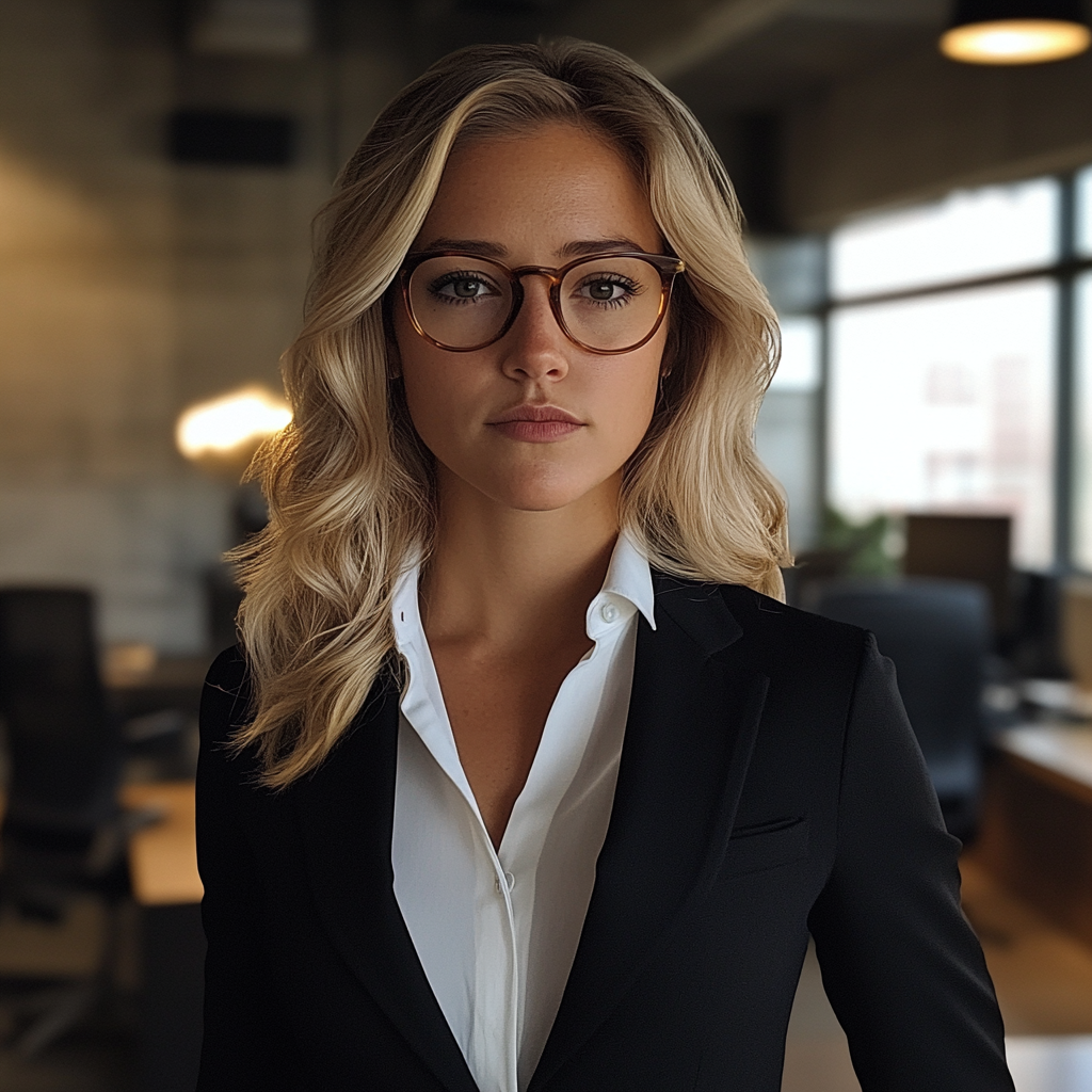 A close up of a serious woman | Source: Midjourney