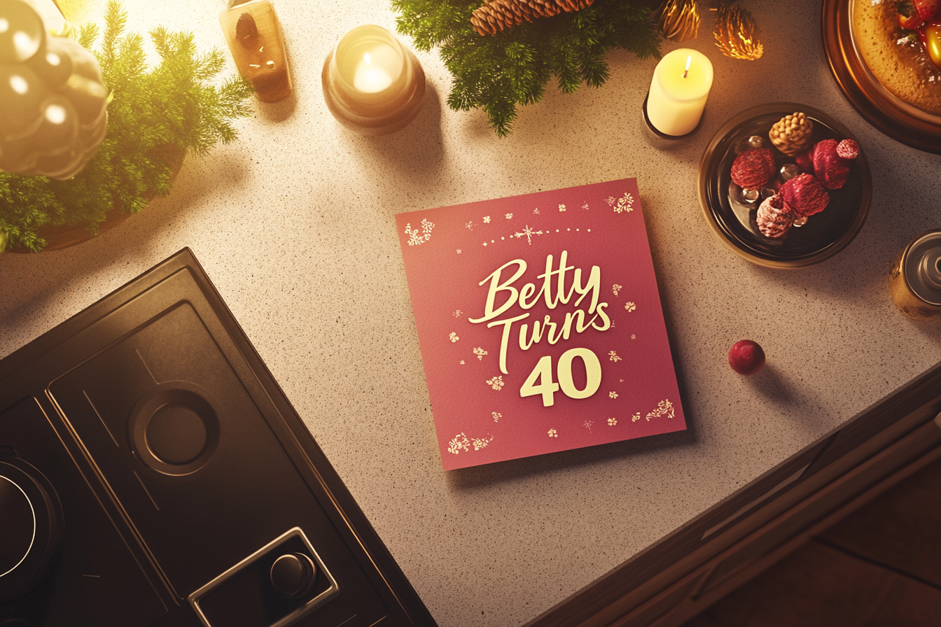 A birthday invite | Source: Midjourney