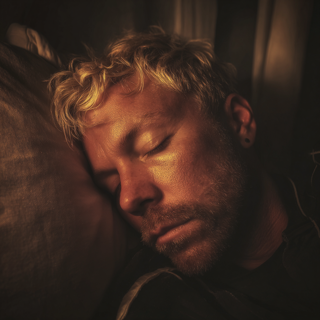 A sleeping man | Source: Midjourney