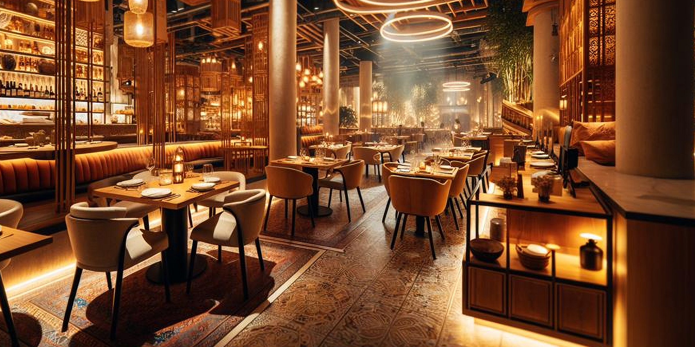 The interior of a restaurant | Source: Shutterstock