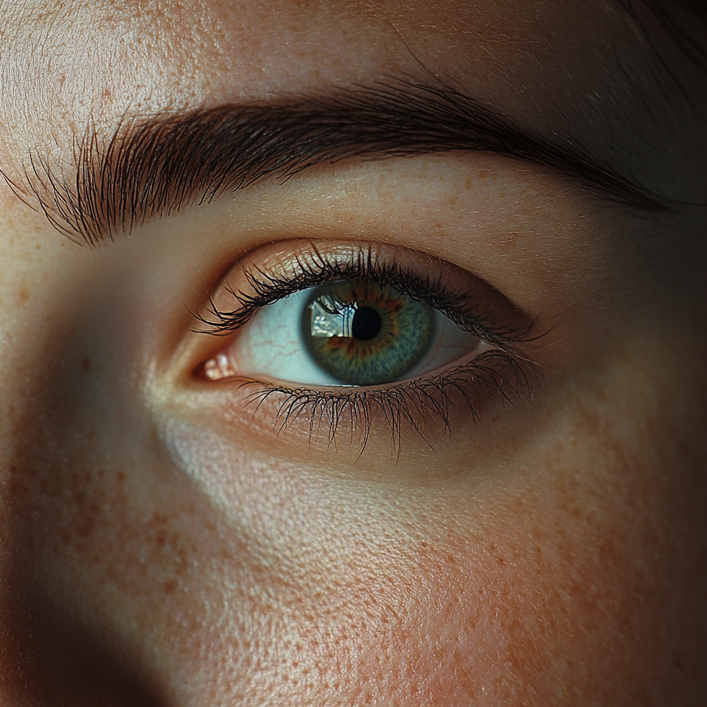 A close-up shot of a woman's eye | Source: Midjourney