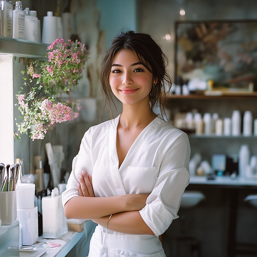 A manicurist | Source: Midjourney