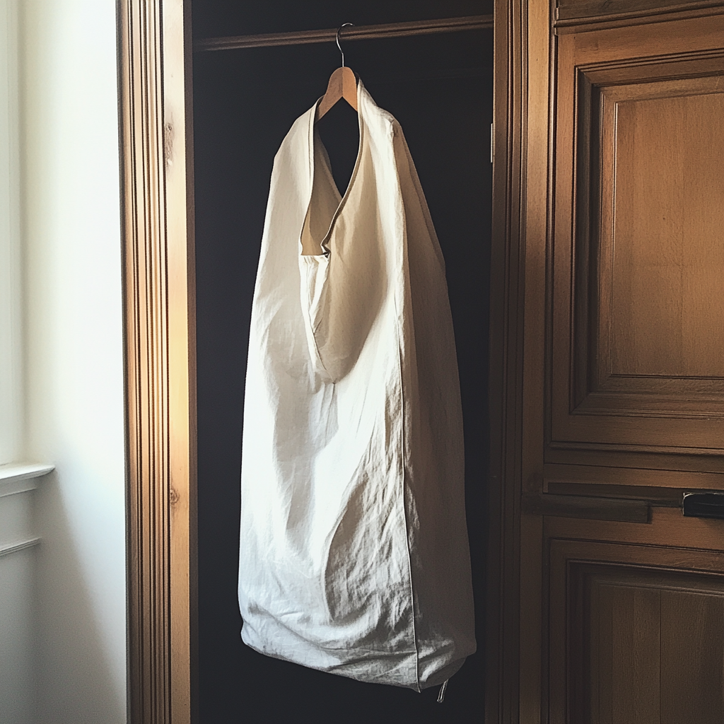 A garment bag | Source: Midjourney