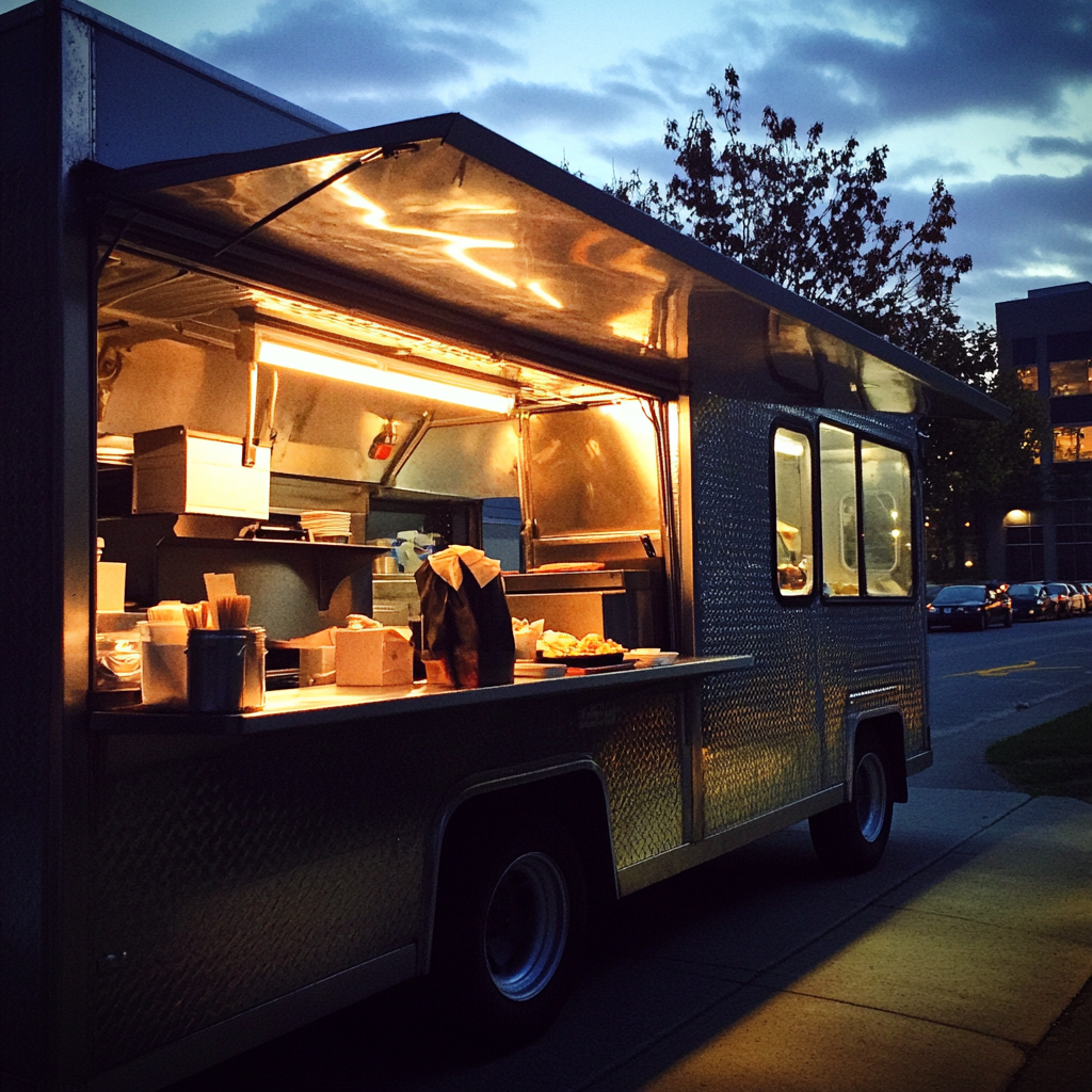 A food truck | Source: Midjourney