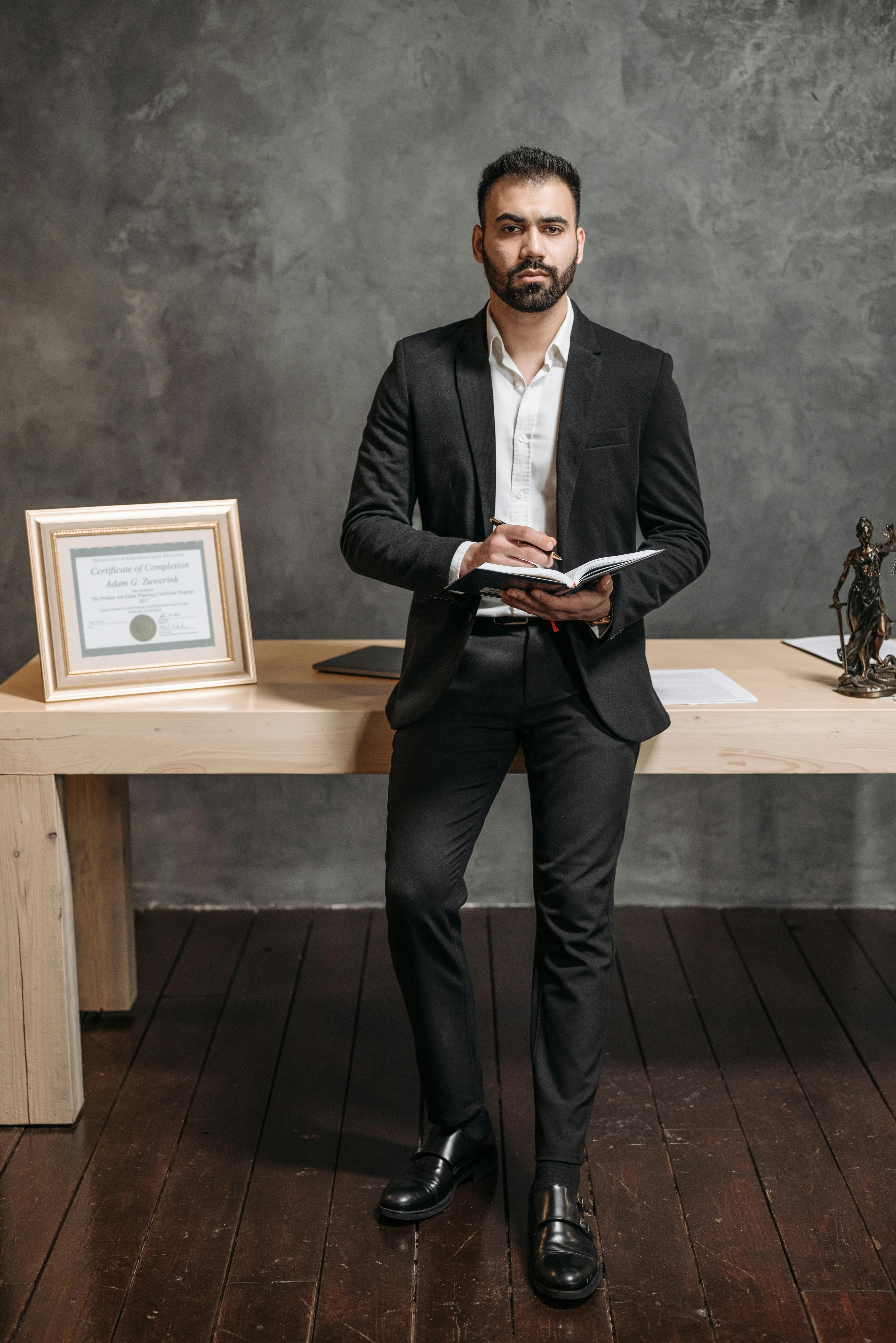 A lawyer in his office | Source: Pexels