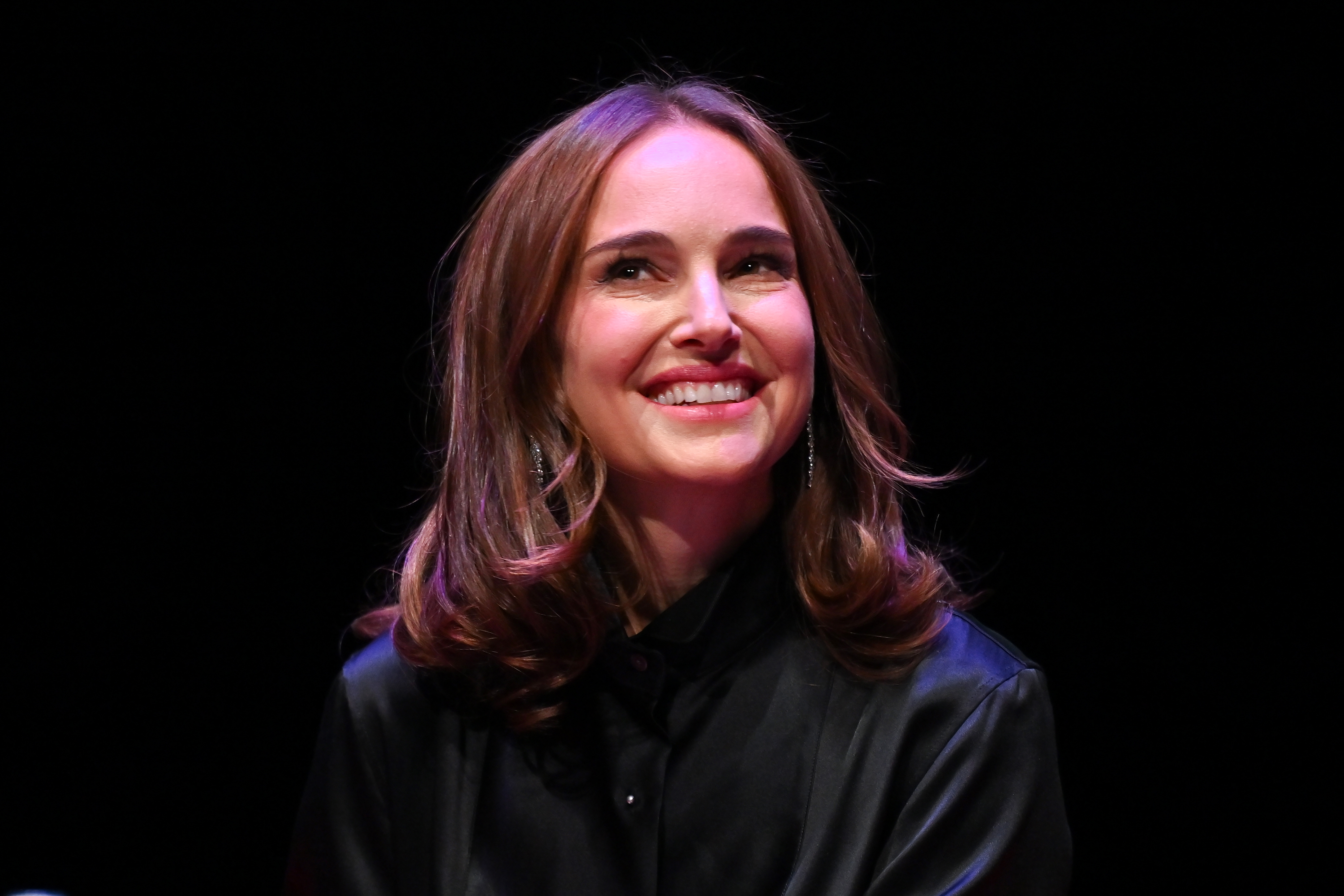 Natalie Portman attends the "Black Swan" screening during the 17th Film Festival Lumiere on October 13, 2025 in Lyon, France. | Source: Getty Images