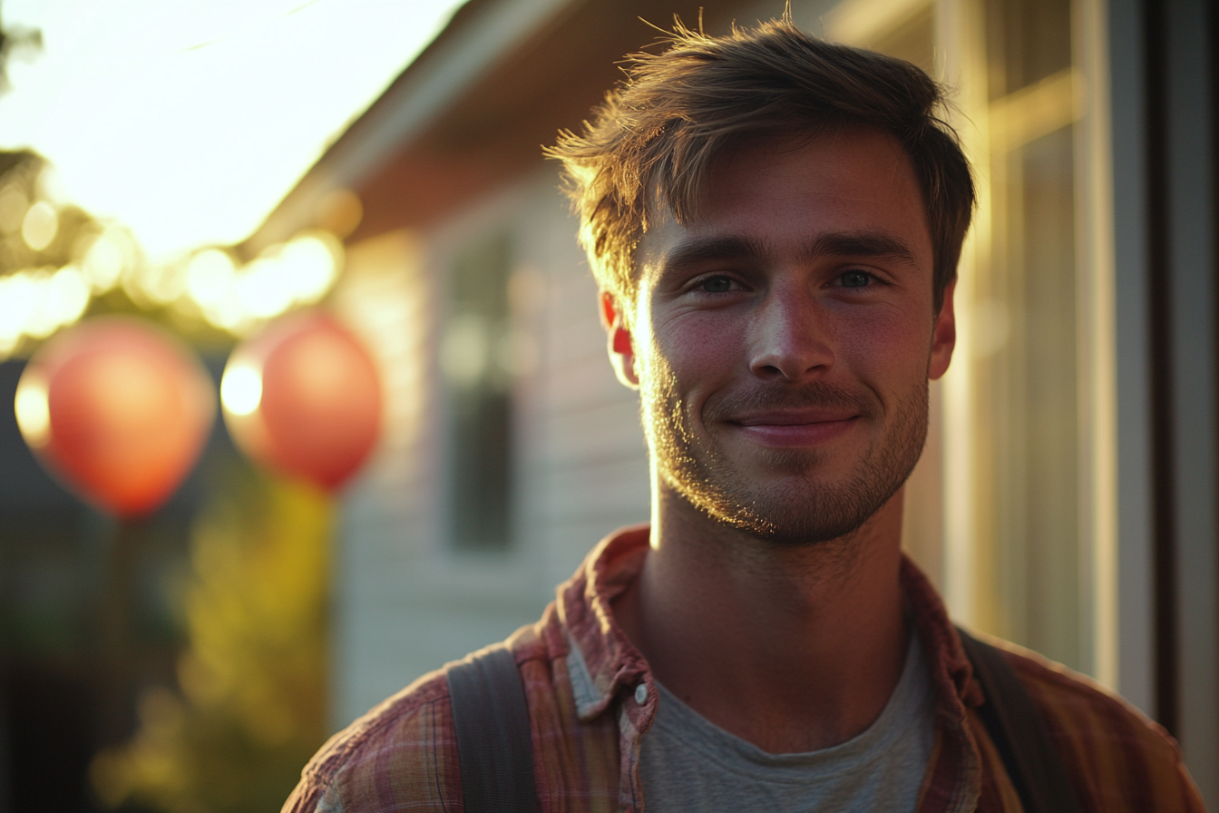 A man smiling | Source: Midjourney