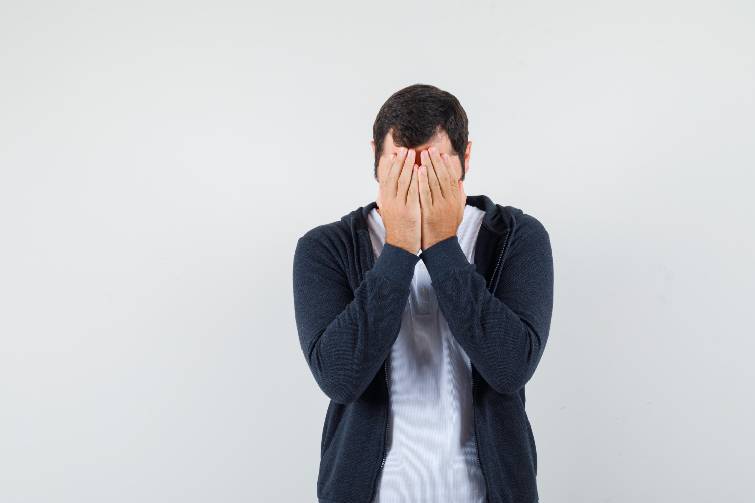 A distressed man | Source: Freepik