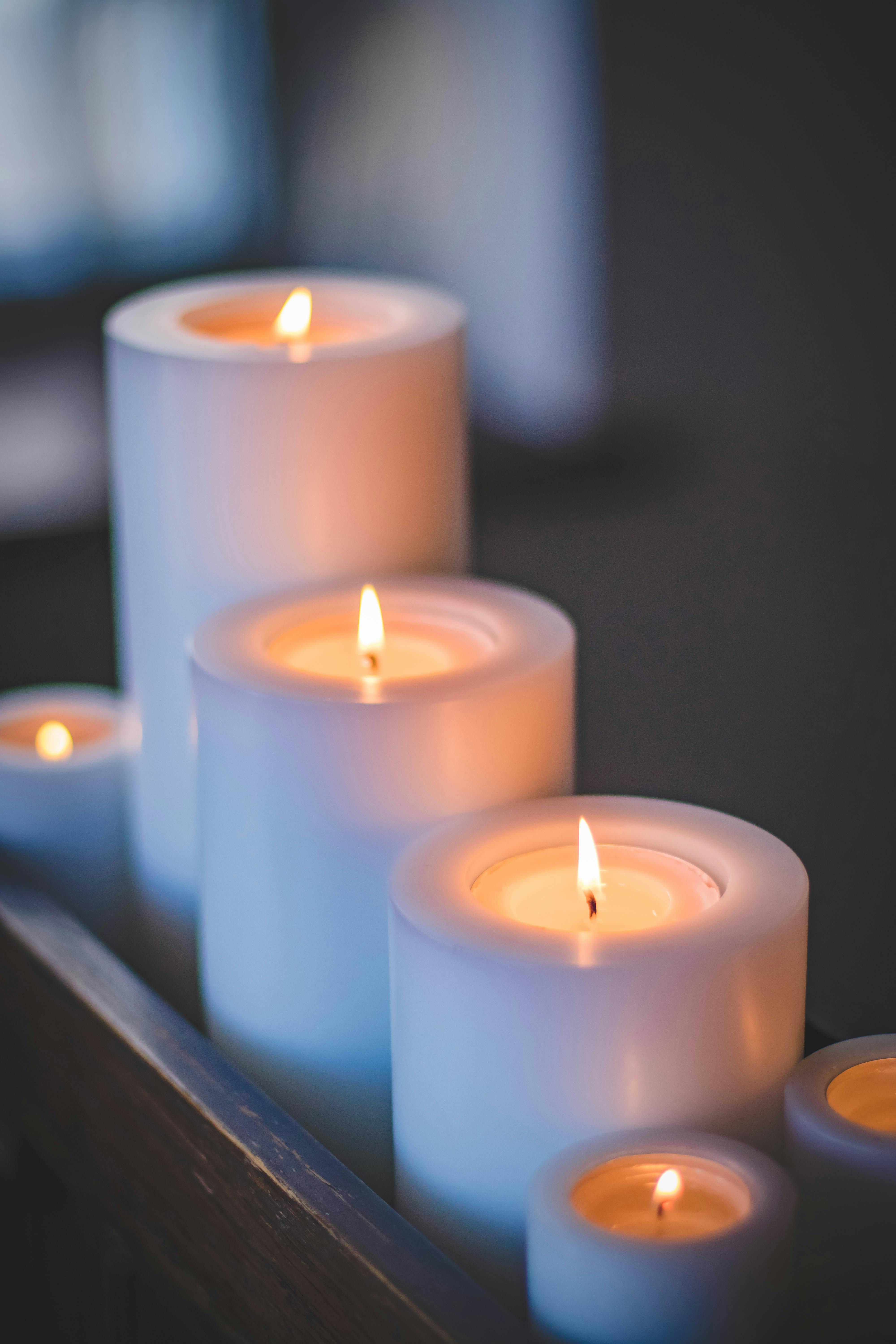 Lit candles | Source: Pexels