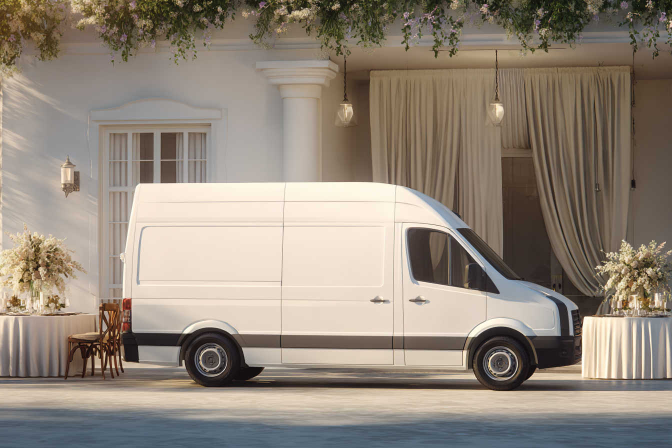 A white van | Source: Midjourney