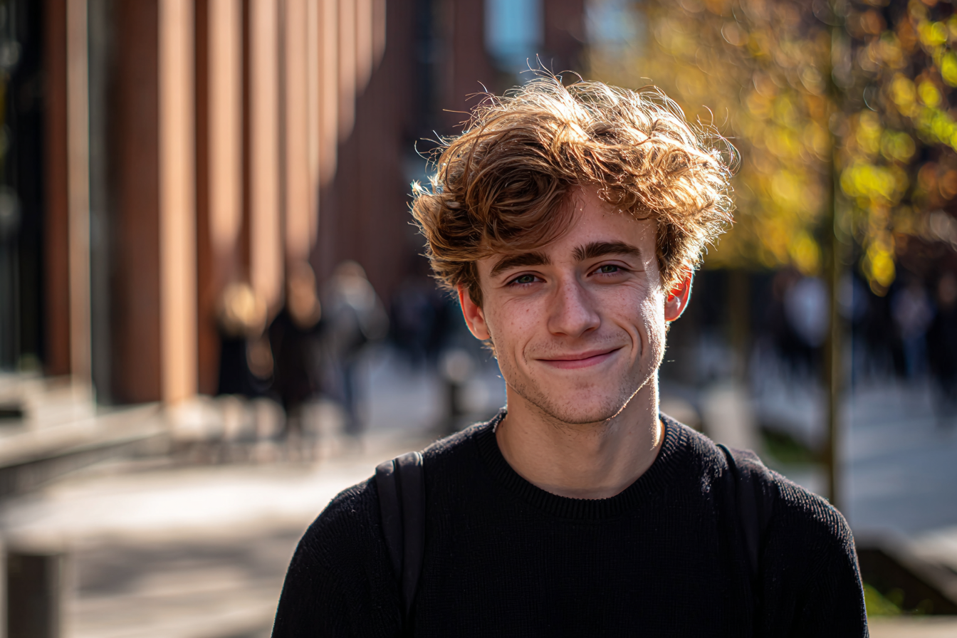 A young man | Source: Midjourney