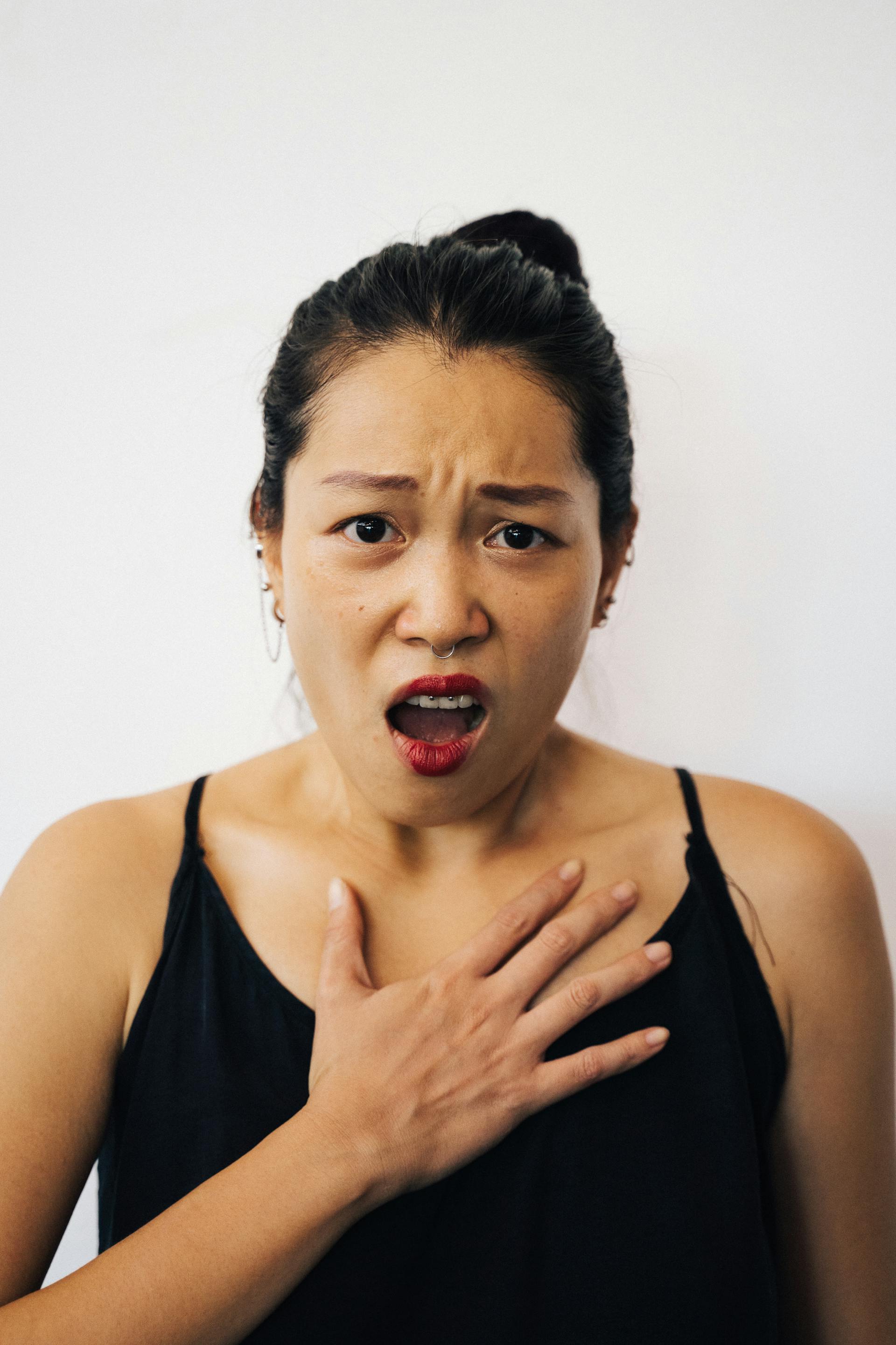 A shocked and hurt woman | Source: Pexels