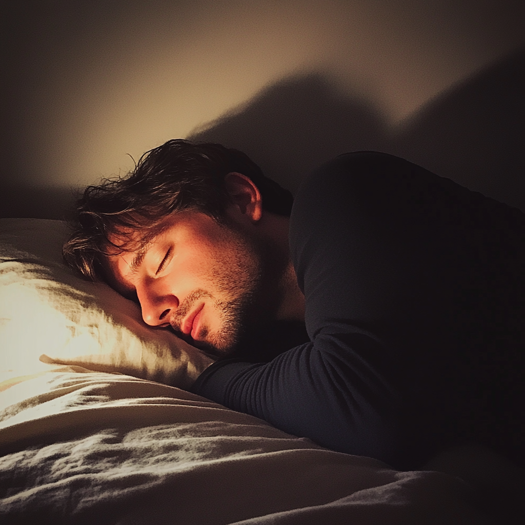 A sleeping man | Source: Midjourney