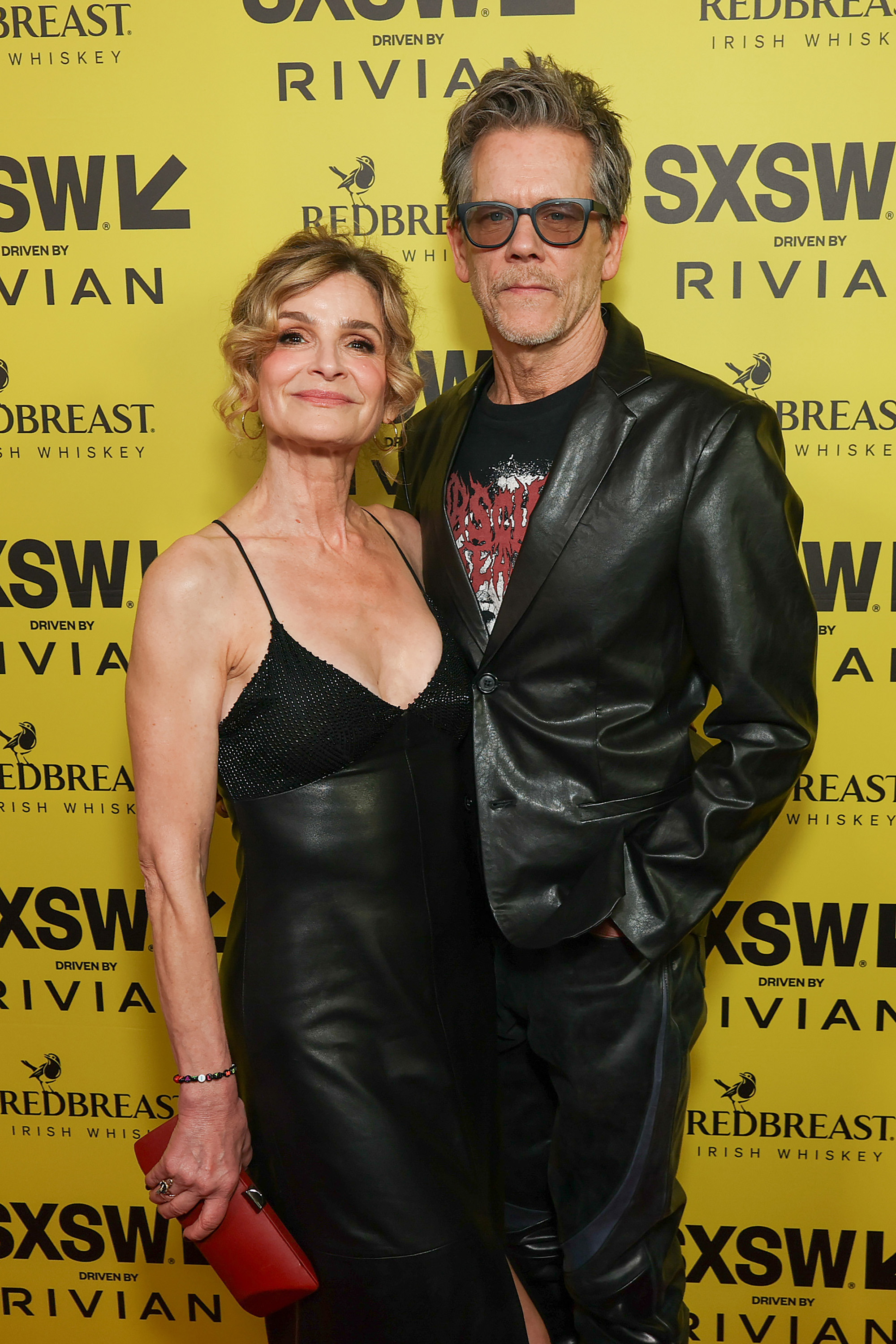 Kyra Sedgwick and Kevin Bacon attended the "Family Movie" premiere during the SXSW Conference and Festival at ZACH Theatre on March 13, 2026, in Austin, Texas. | Source: Getty Images