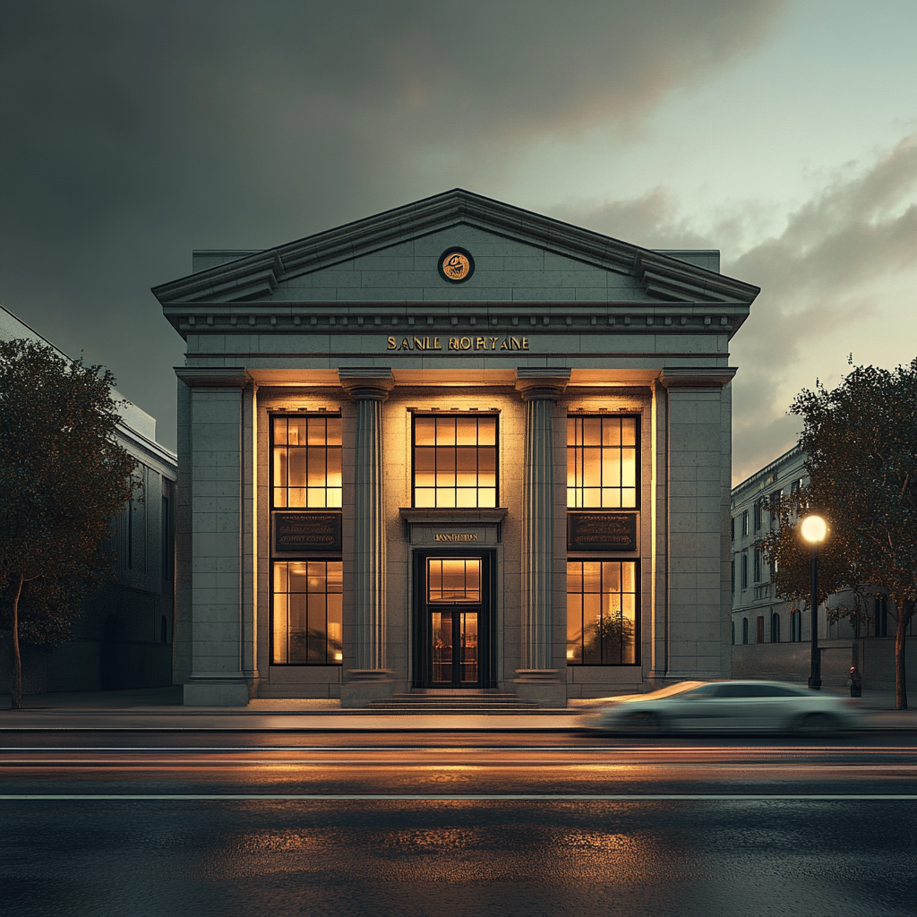 A bank | Source: Midjourney