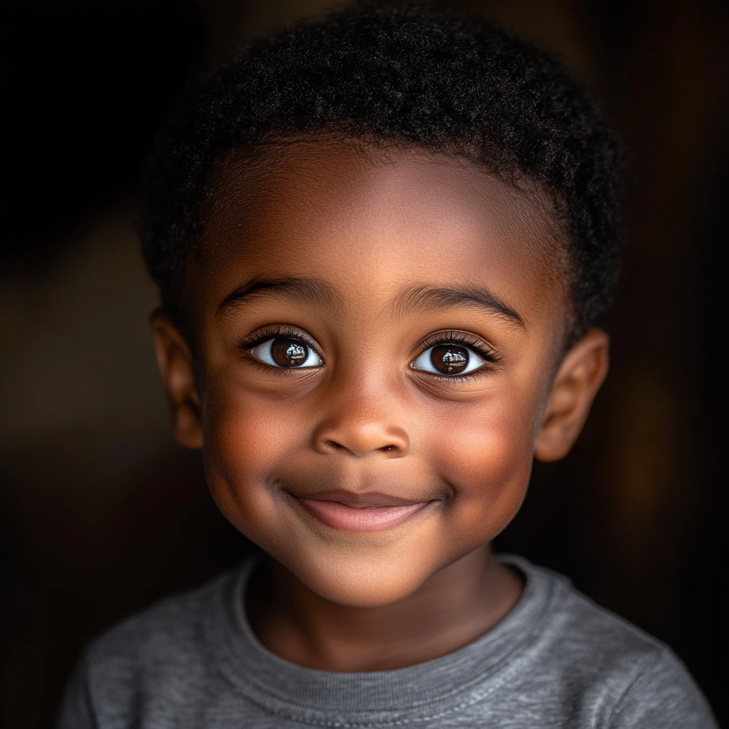 A cheerful little boy | Source: Midjourney