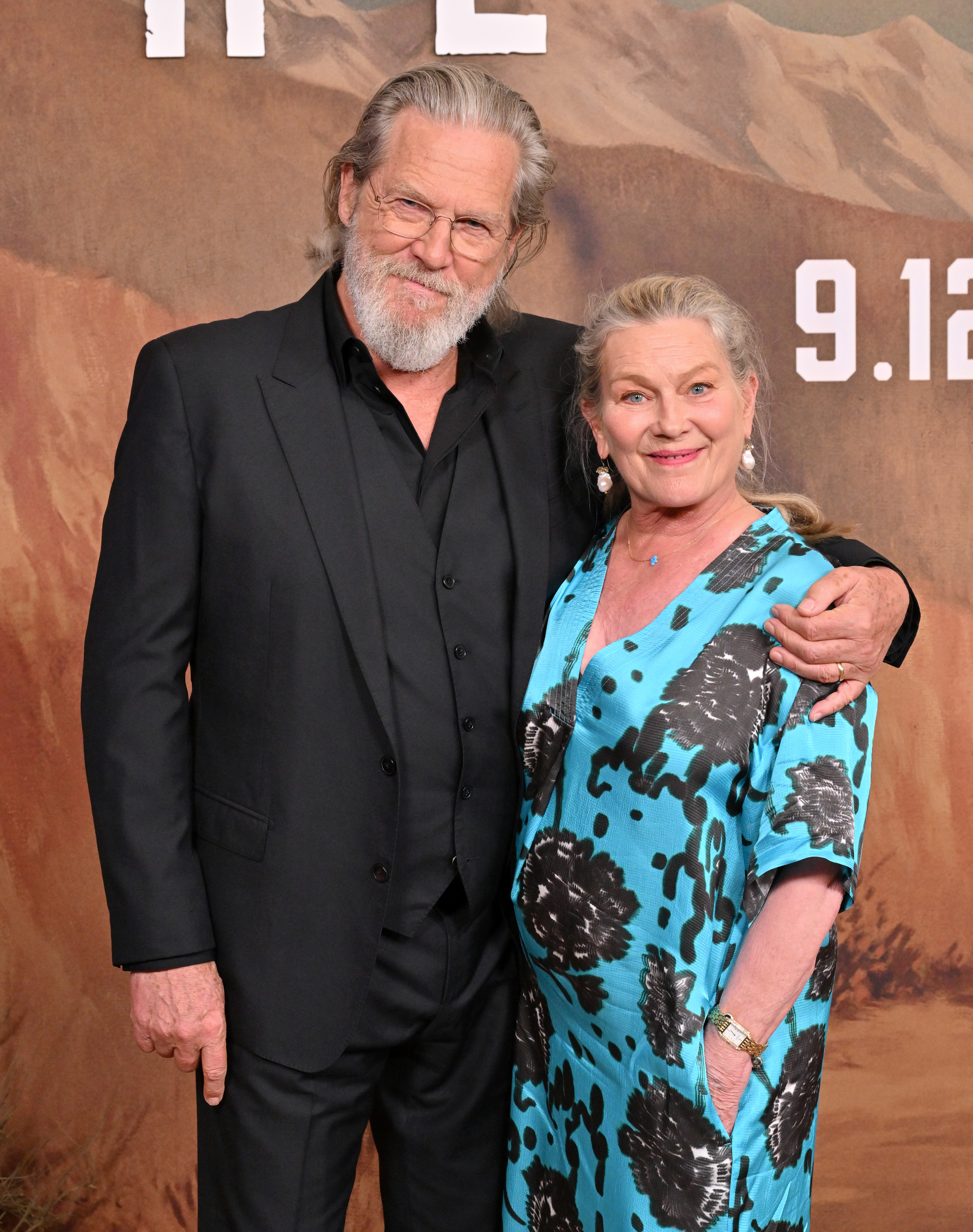 Jeff Bridges and Susan Geston attended the Season 2 Premiere of FX's "The Old Man" at Hammer Museum on September 9, 2024, in Los Angeles, California. | Source: Getty Images