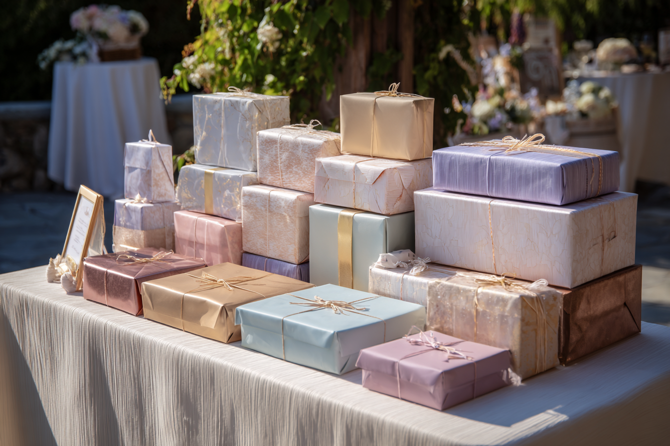 Gifts on a table | Source: Midjourney