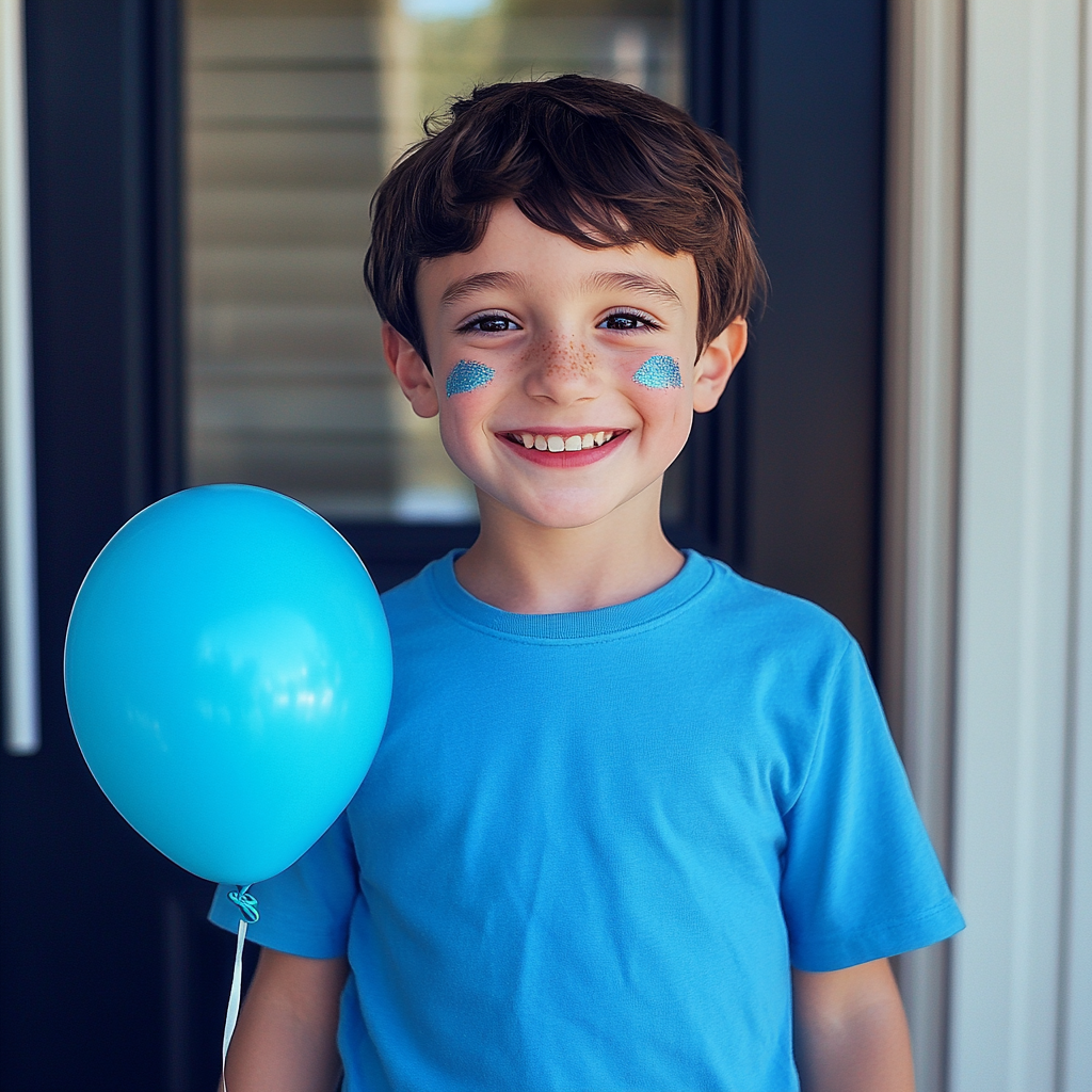 A smiling little boy | Source: Midjourney