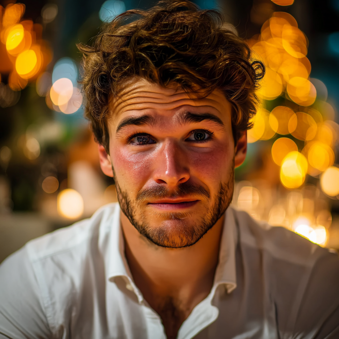 A deeply emotional man | Source: Midjourney