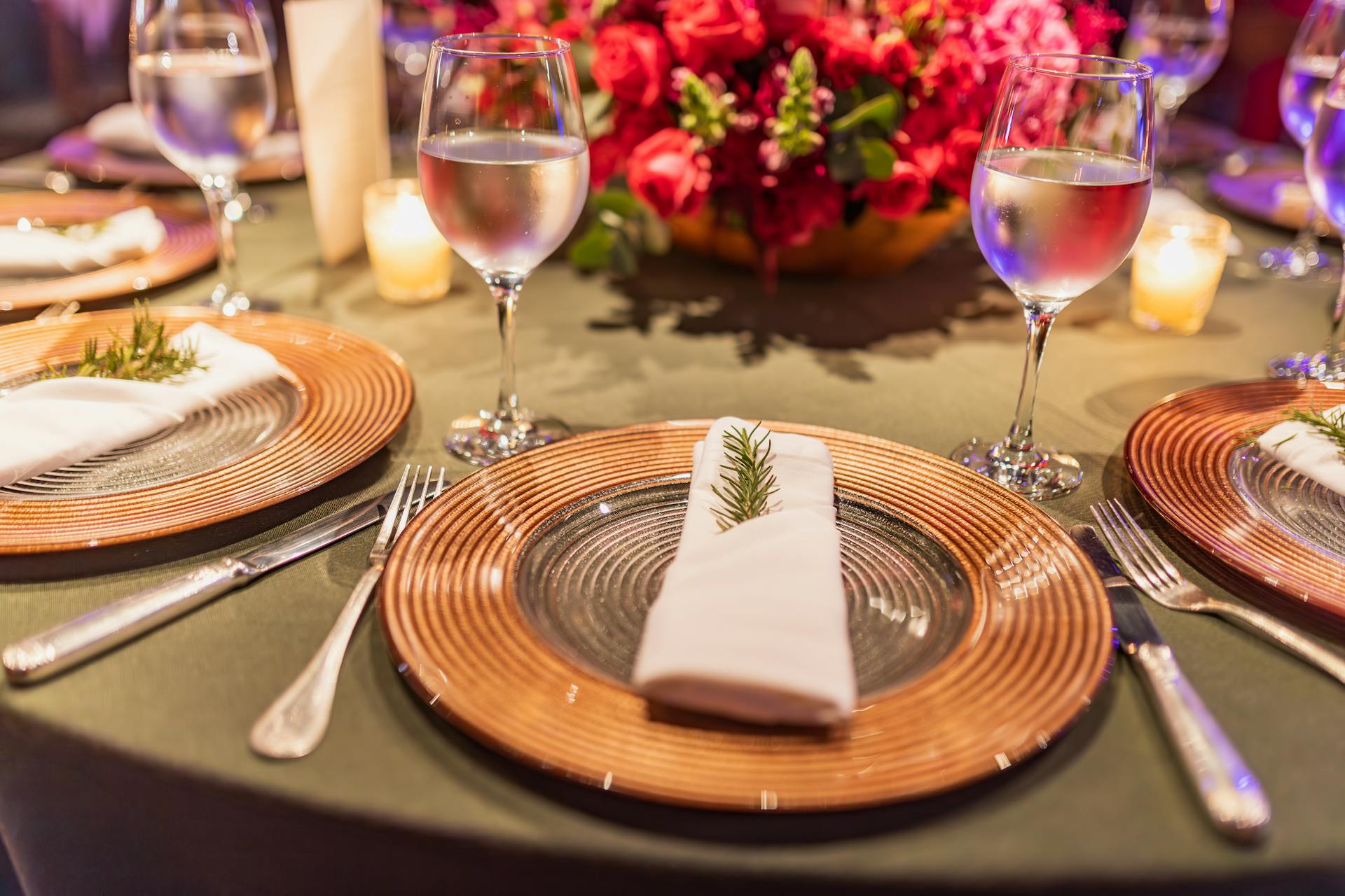 Plates on a table | Source: Pexels