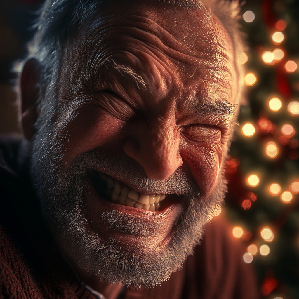 An older man with a wicked grin | Source: Midjourney