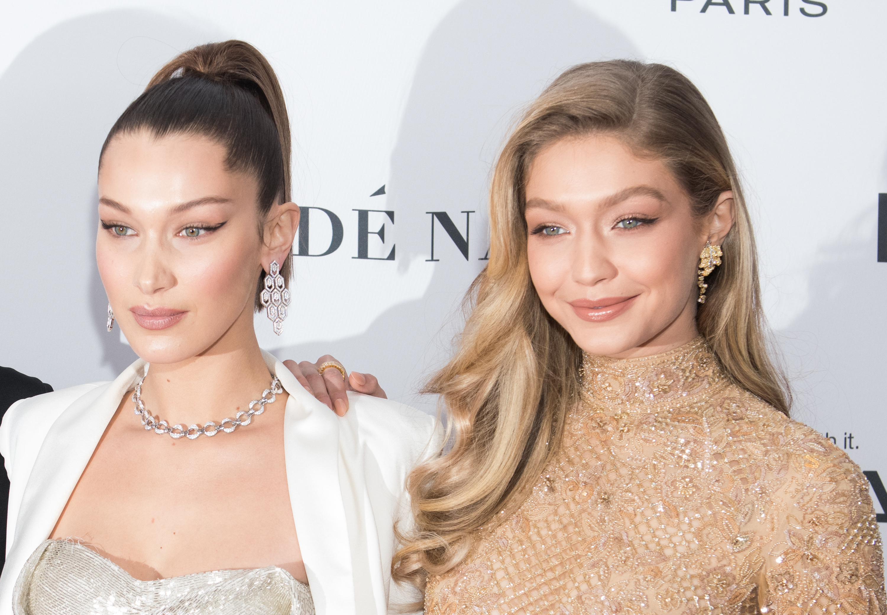 Bella Hadid and Gigi Hadid attend the 2017 Glamour Women of the Year Awards at Kings Theatre in New York on November 13. | Source: Getty Images