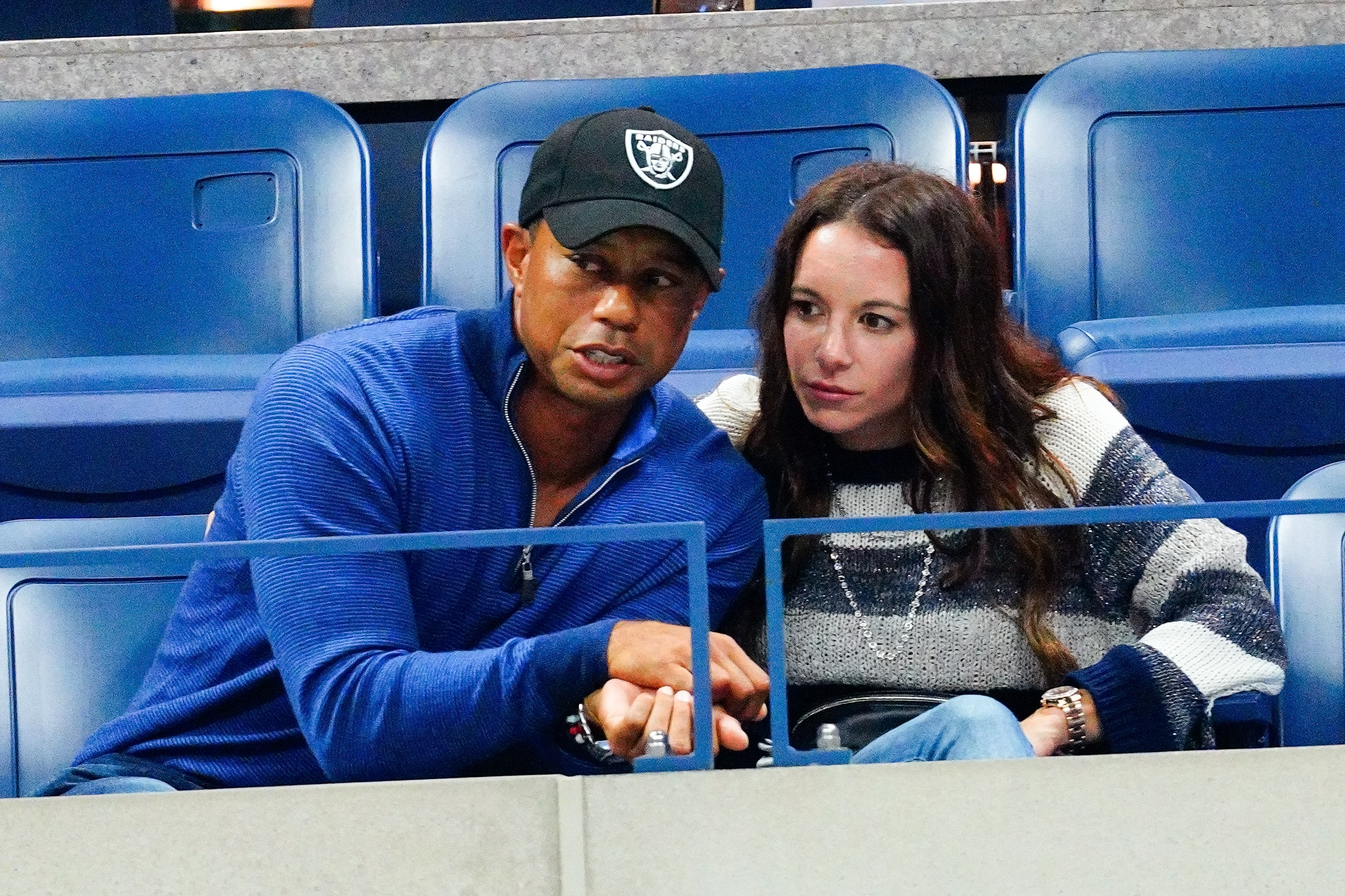 Herman's years-long relationship with Woods ultimately ended in a legal dispute over the home they had shared and an NDA. Her lawyers alleged that she learned at an airport that she had been locked out of the residence. | Source: Getty Images